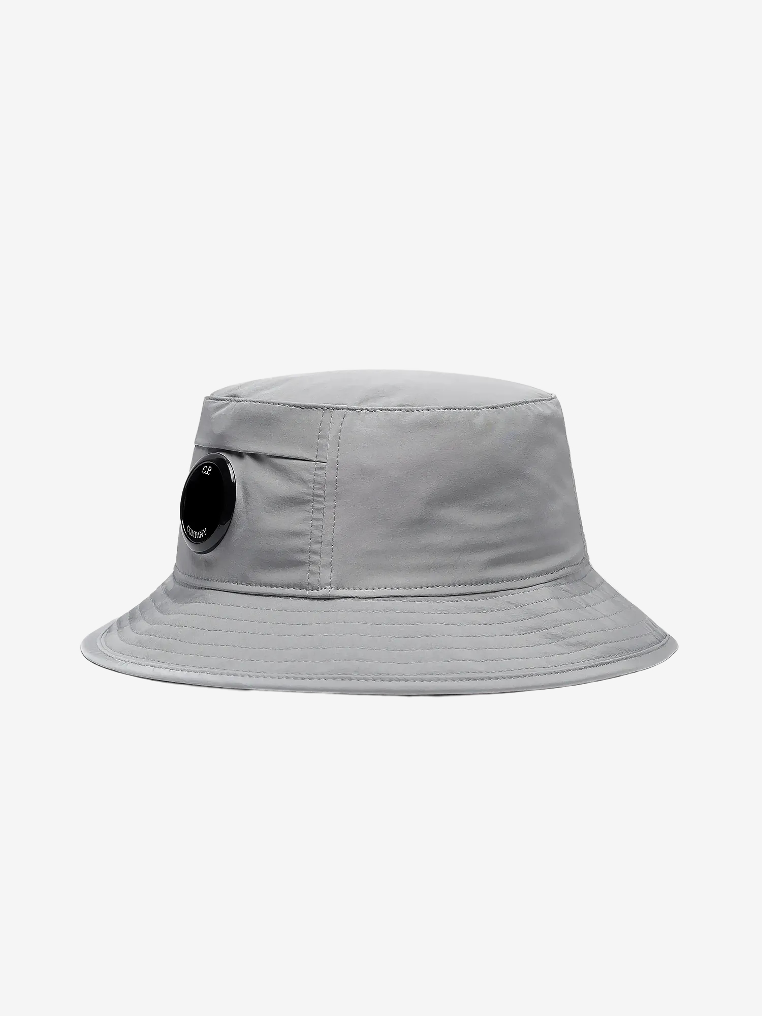 C.P. COMPANY — Панама Chrome-R Lens Bucket Hat Dove Grey