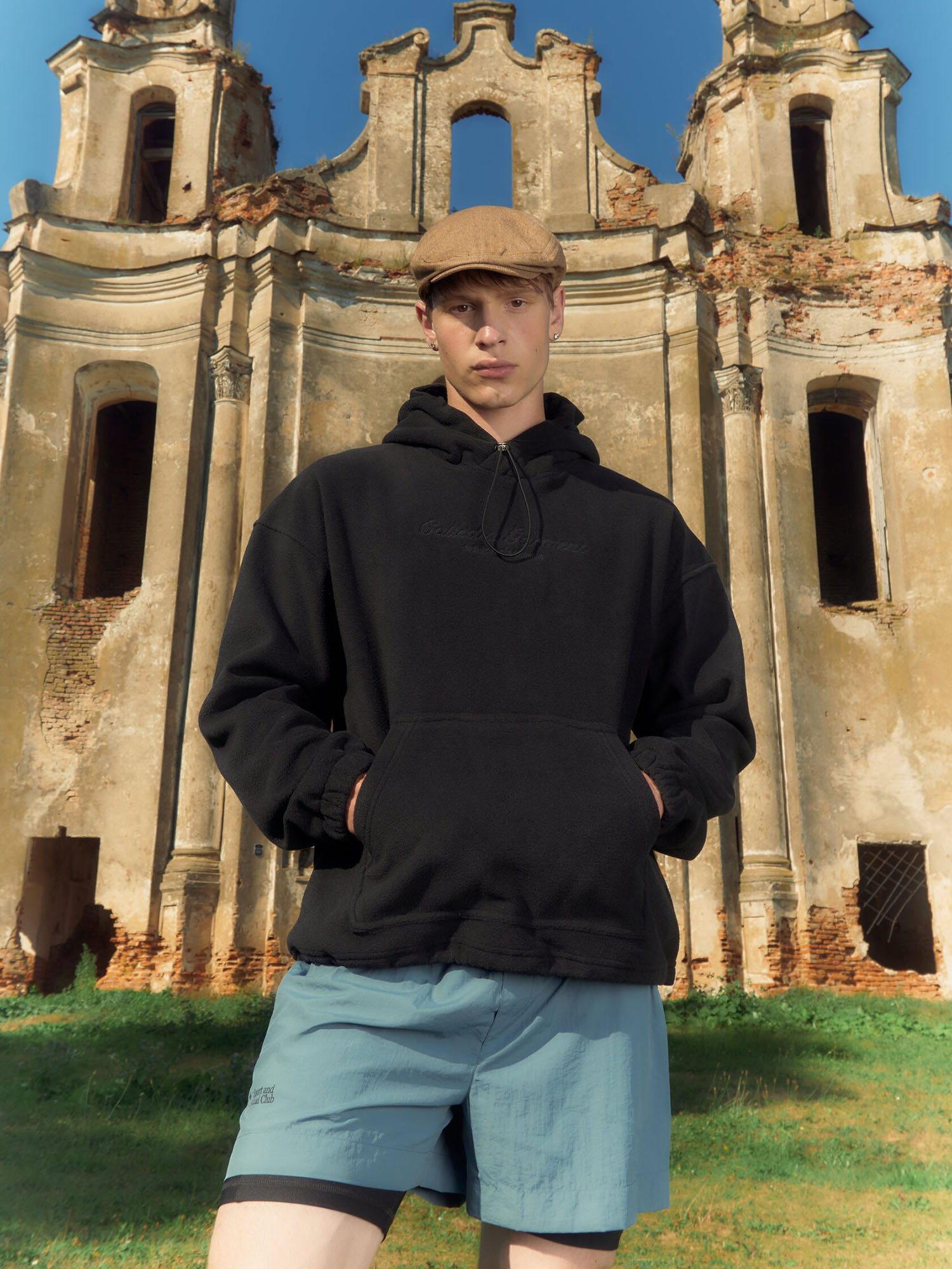 CALLED A GARMENT — Худи Classic CG Hoodie Черный