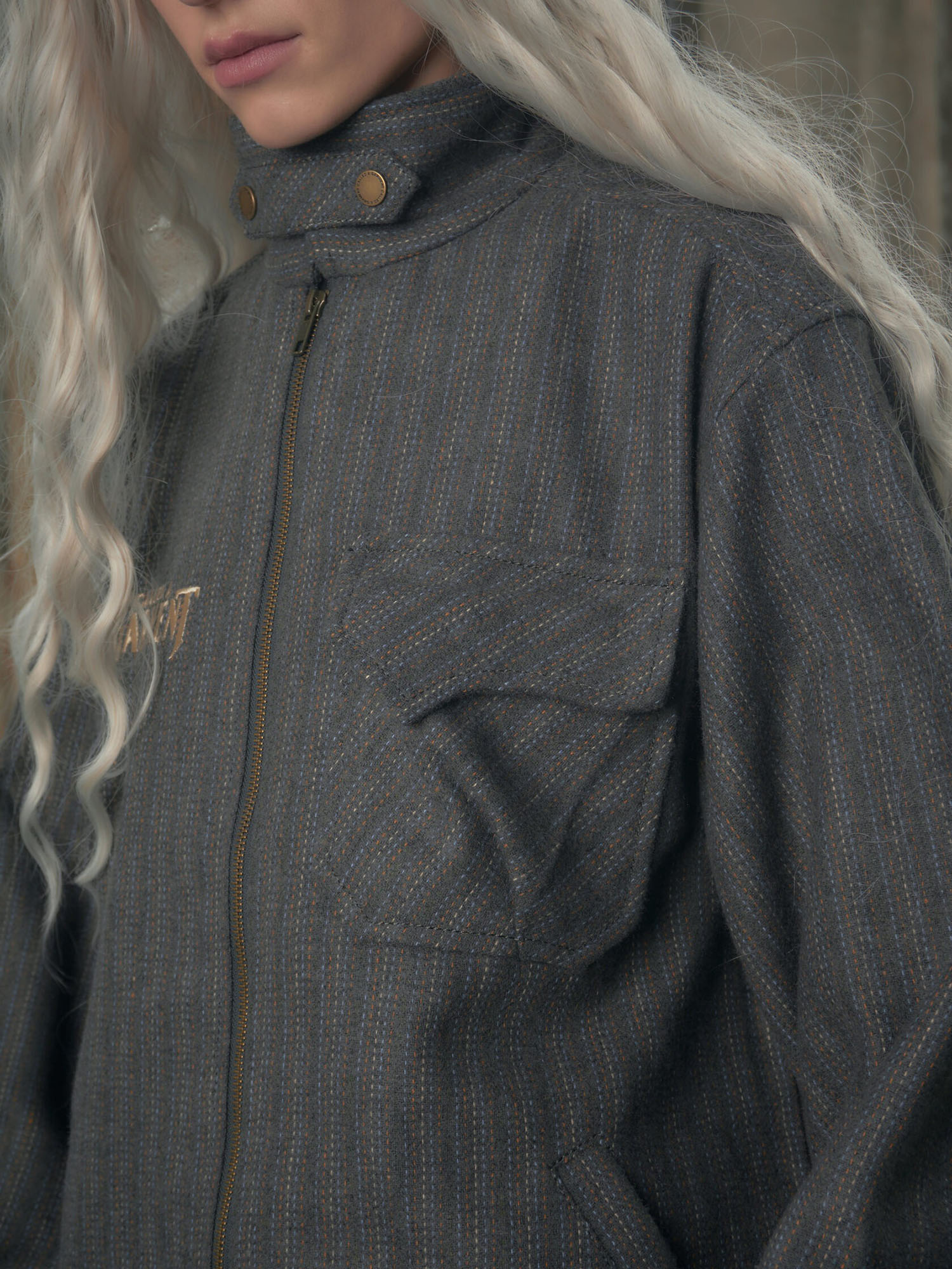 CALLED A GARMENT — Куртка Gilbert's Jacket Графитовый