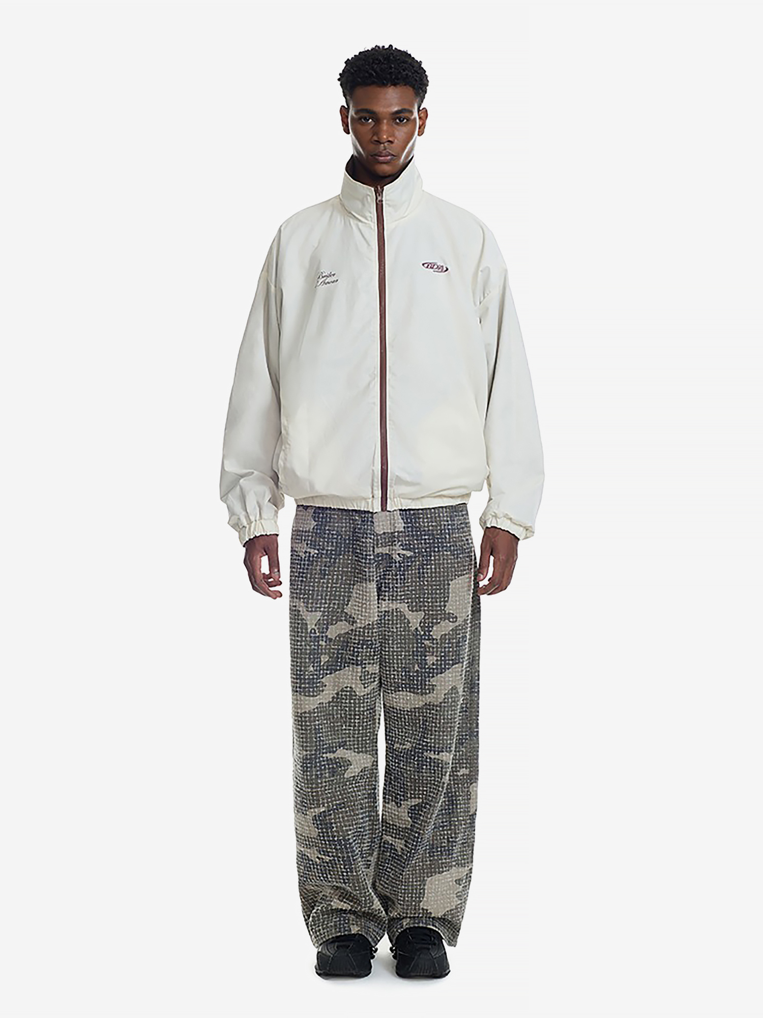BRÛLER D’AMOUR — Куртка Double Face Track Jacket Regular Black