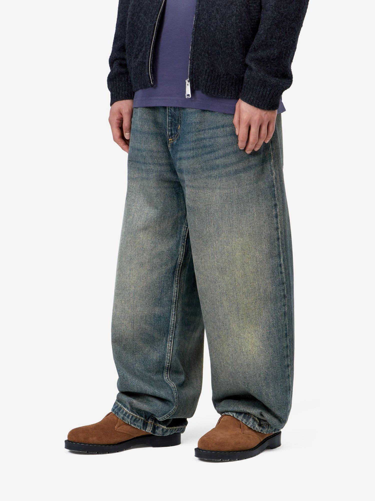 CARHARTT WIP — Джинсы  Brandon Blue (Worn Used Wash)