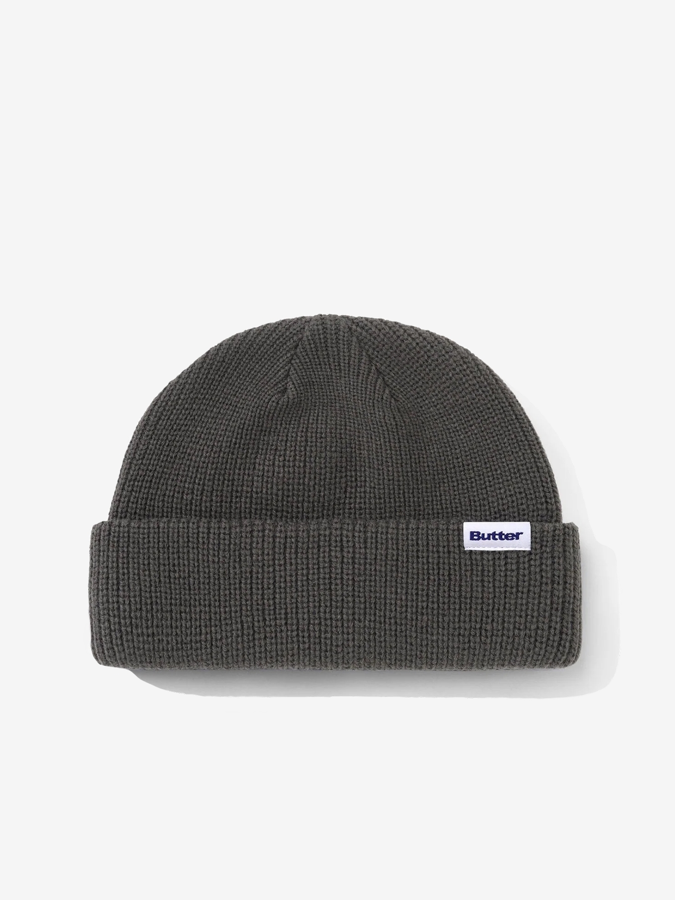 BUTTER GOODS — Шапка Wharfle Beanie Charcoal