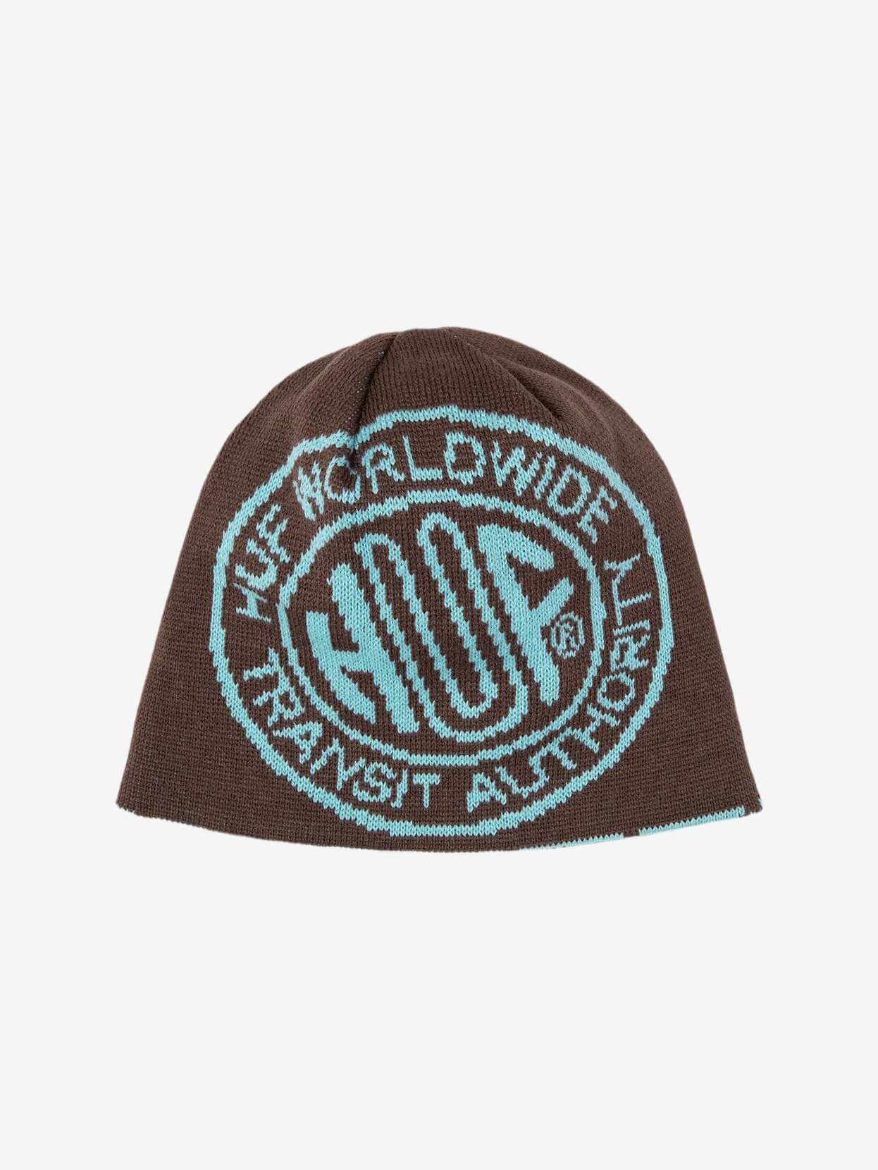 HUF — Шапка Token Reversible Skull Beanie Bison