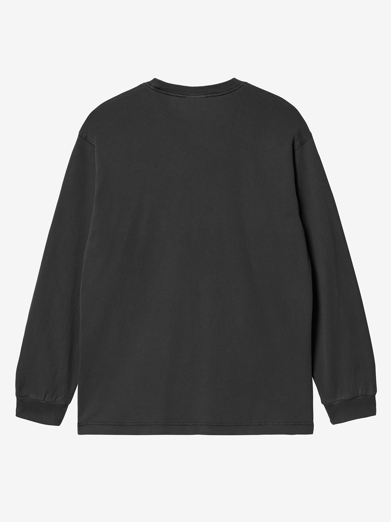 CARHARTT WIP — Лонгслив L/S Nelson T-Shirt Black (Garment Dyed)