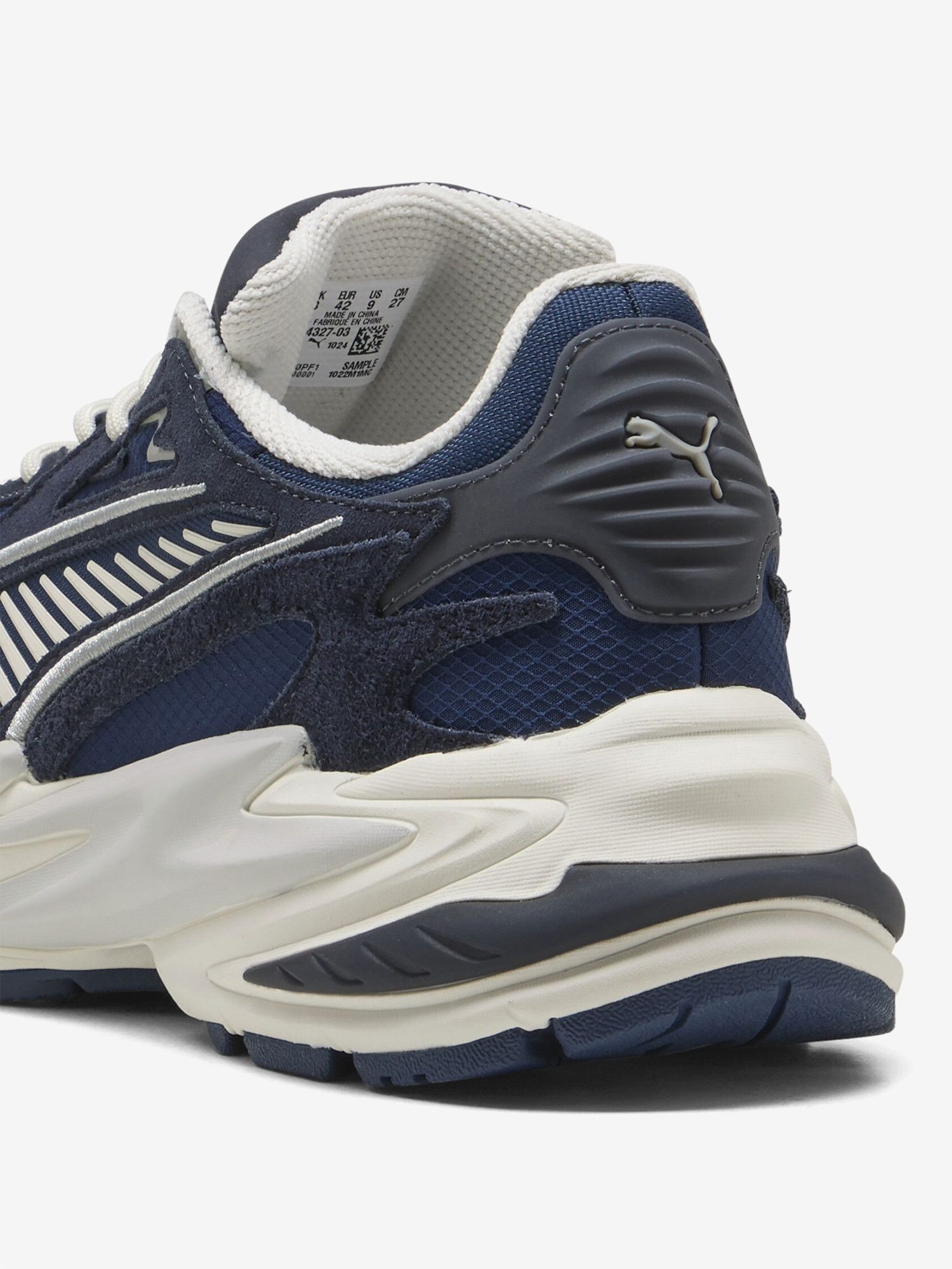 PUMA — Кроссовки RS Surge Hairy Suede Navy Blue/White