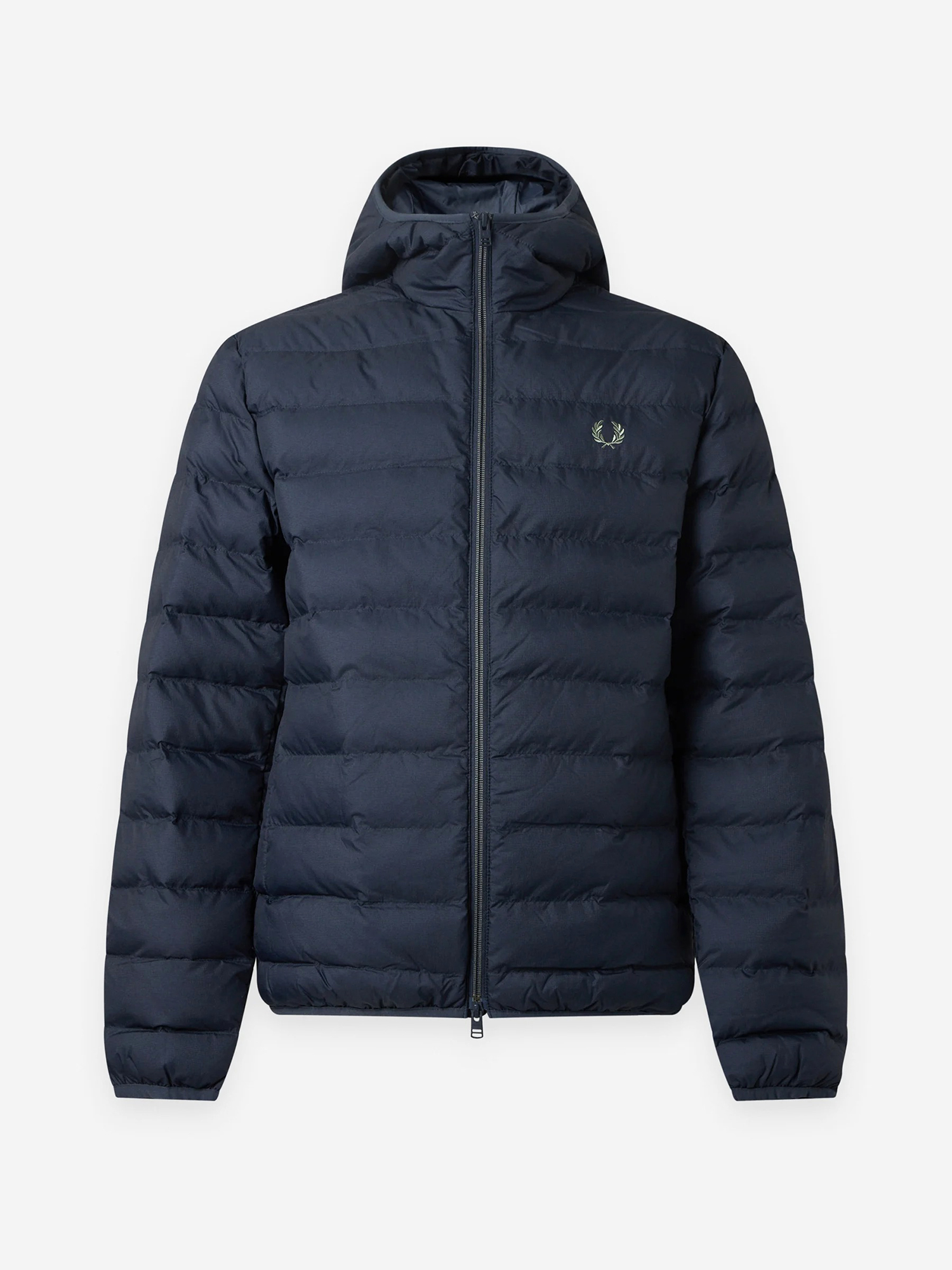FRED PERRY — Куртка Hooded Insulated Jacket Navy Blue