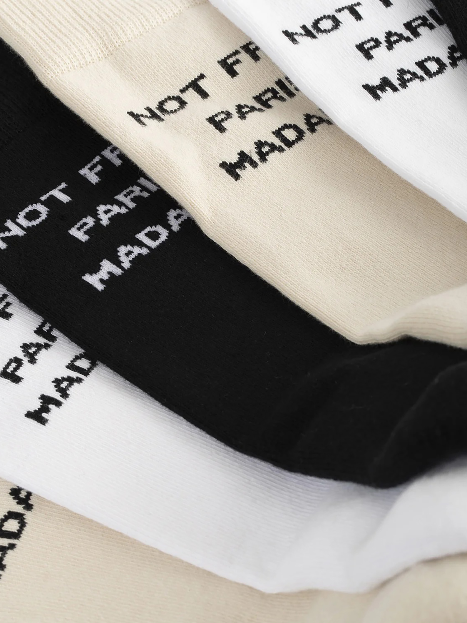 DRÔLE DE MONSIEUR — Носки Slogan Socks Pack Milticolor os
