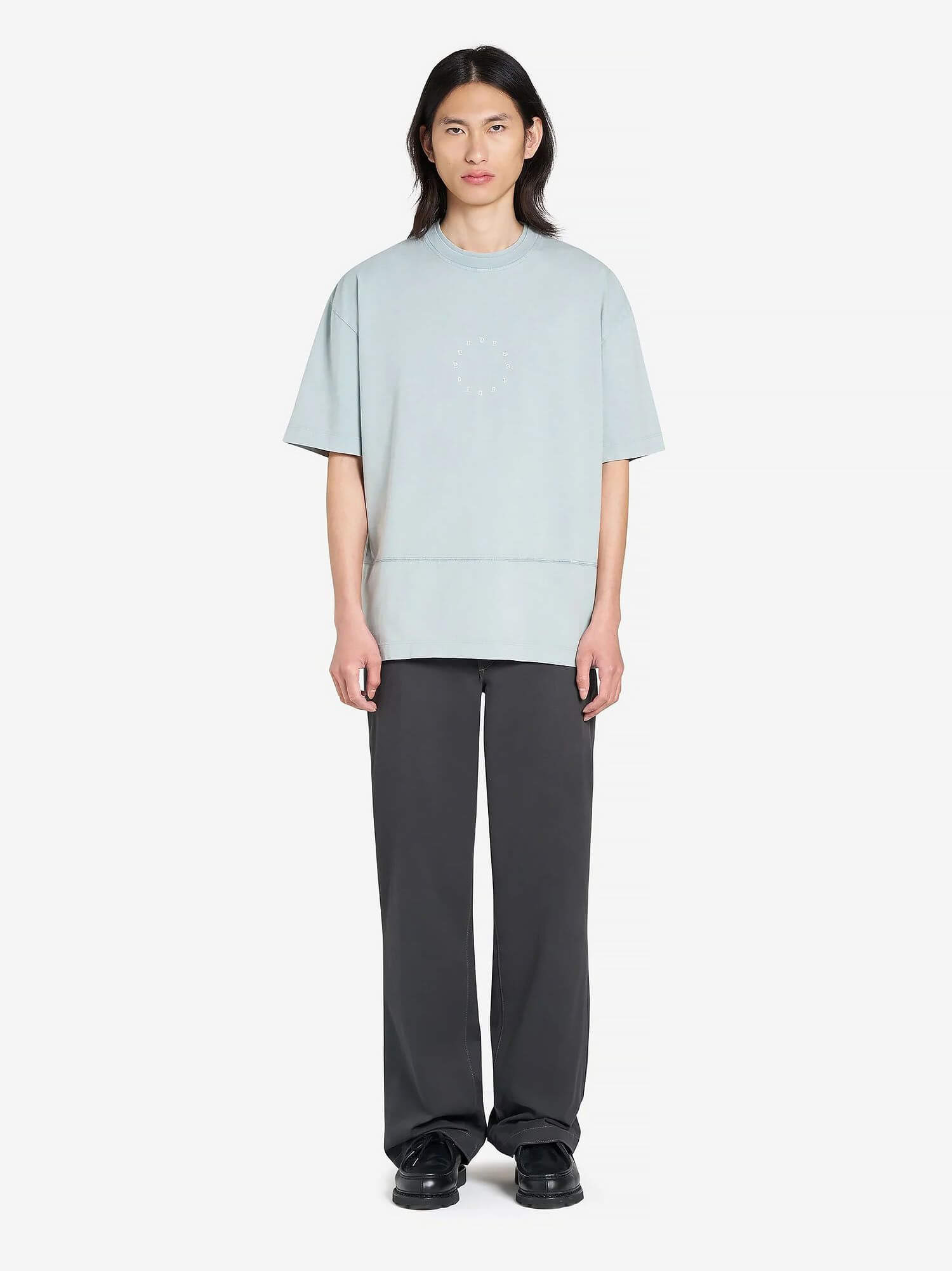 ÉTUDES STUDIO — Футболка Relax T-Shirt Circle Blue Gray