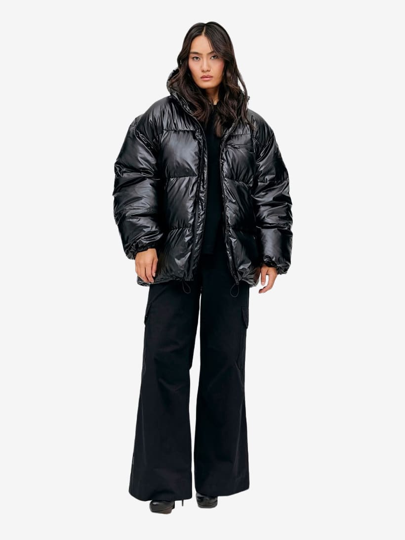 ZNY — Куртка Пуховик Hooded AW23 Black