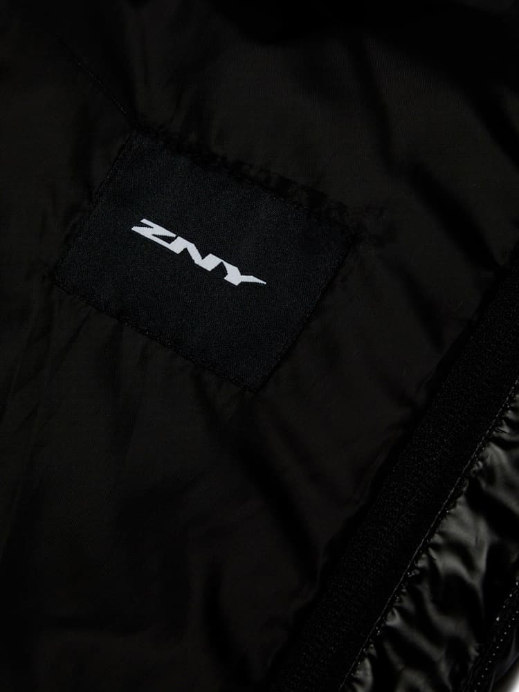 ZNY — Куртка Пуховик Hooded AW23 Black