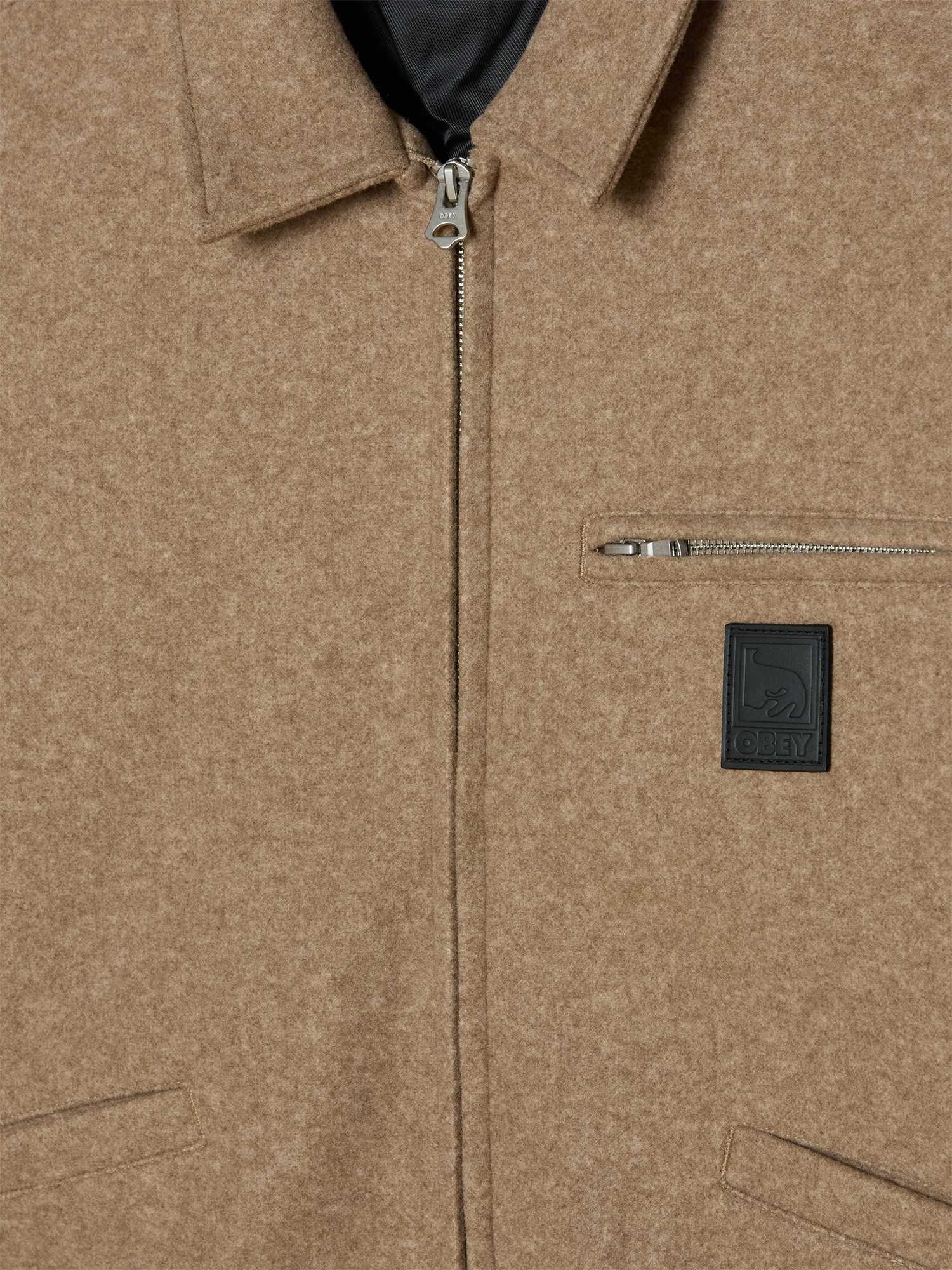 OBEY — Куртка Ledger Blouson Jacket Latte