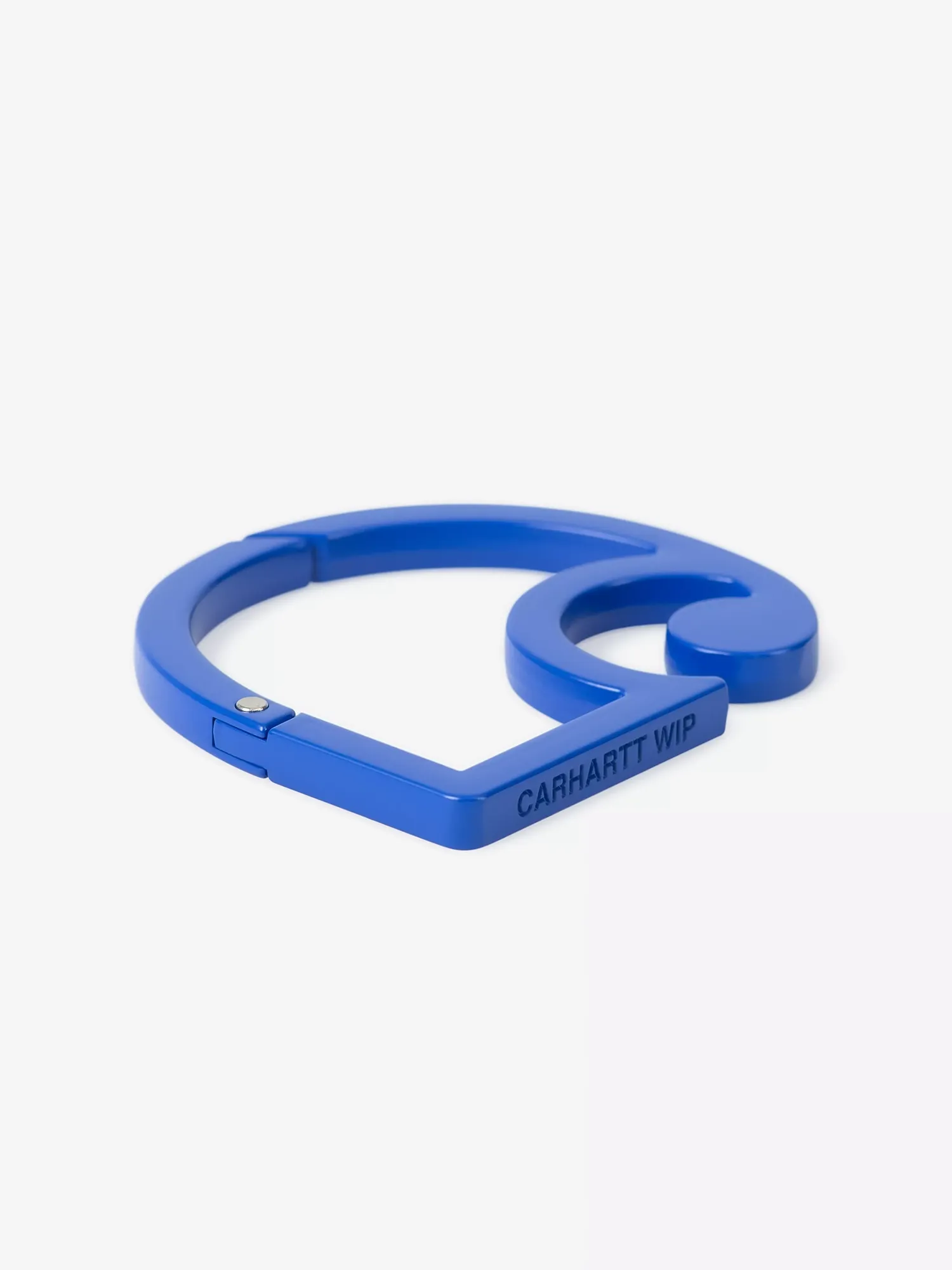 CARHARTT WIP — Карабин C Logo Carabiner Blue