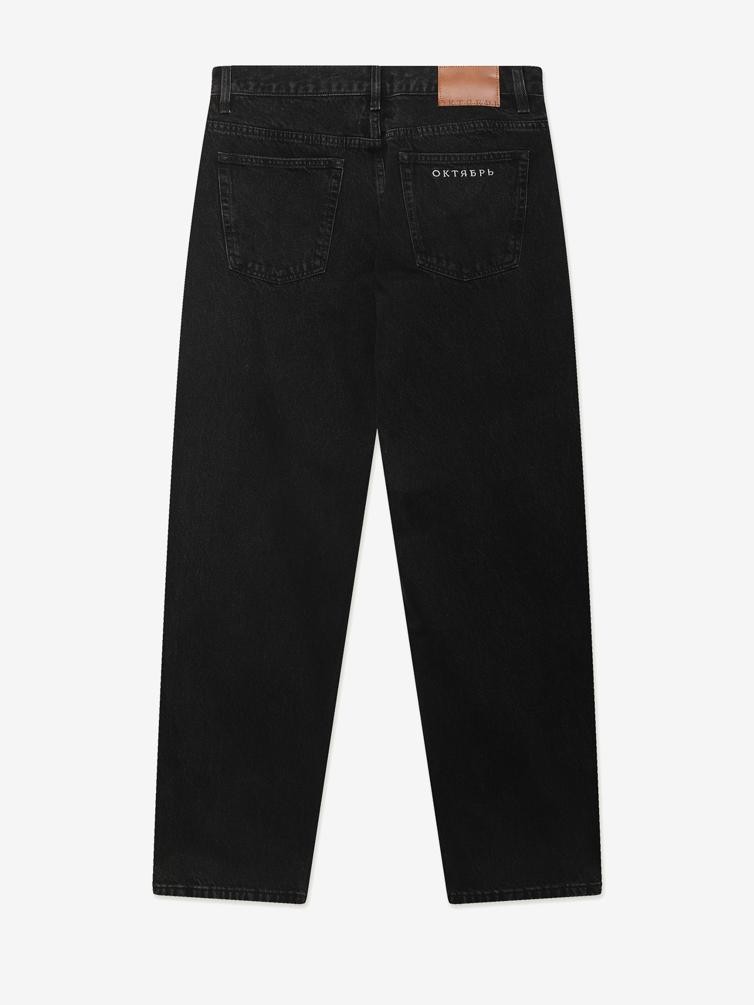 ОКТЯБРЬ — Джинсы AW'26 OG Logo Classic Black