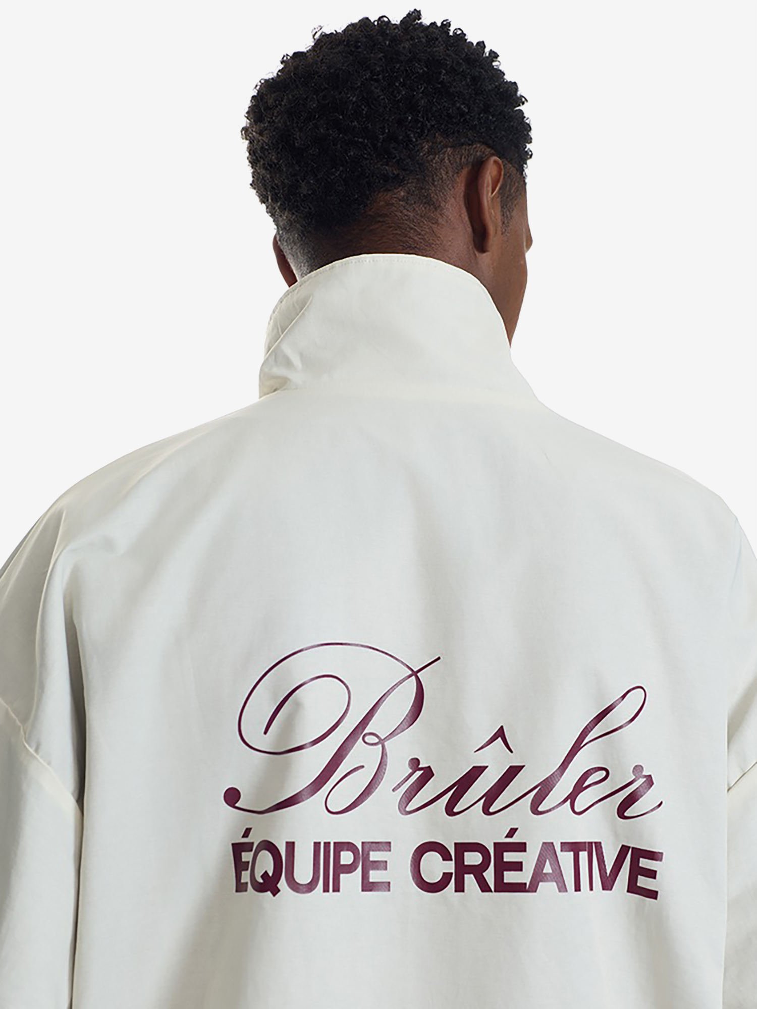 BRÛLER D’AMOUR — Куртка Double Face Track Jacket Regular Black