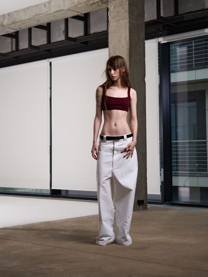ZNY — Брюки Logo SS26 White