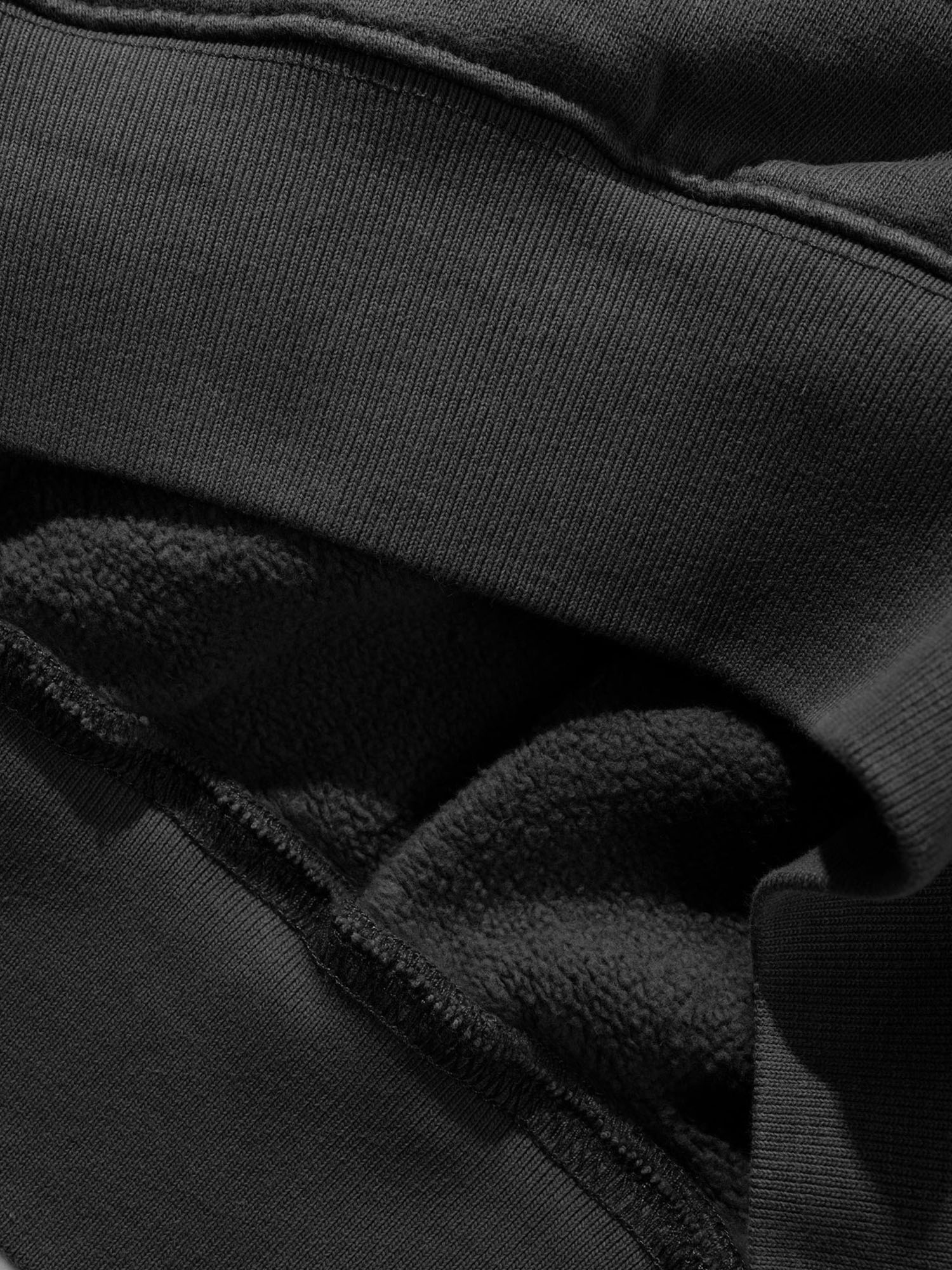 BUTTER GOODS — Свитшот Alpine 1/4 Zip Sweater Washed Black