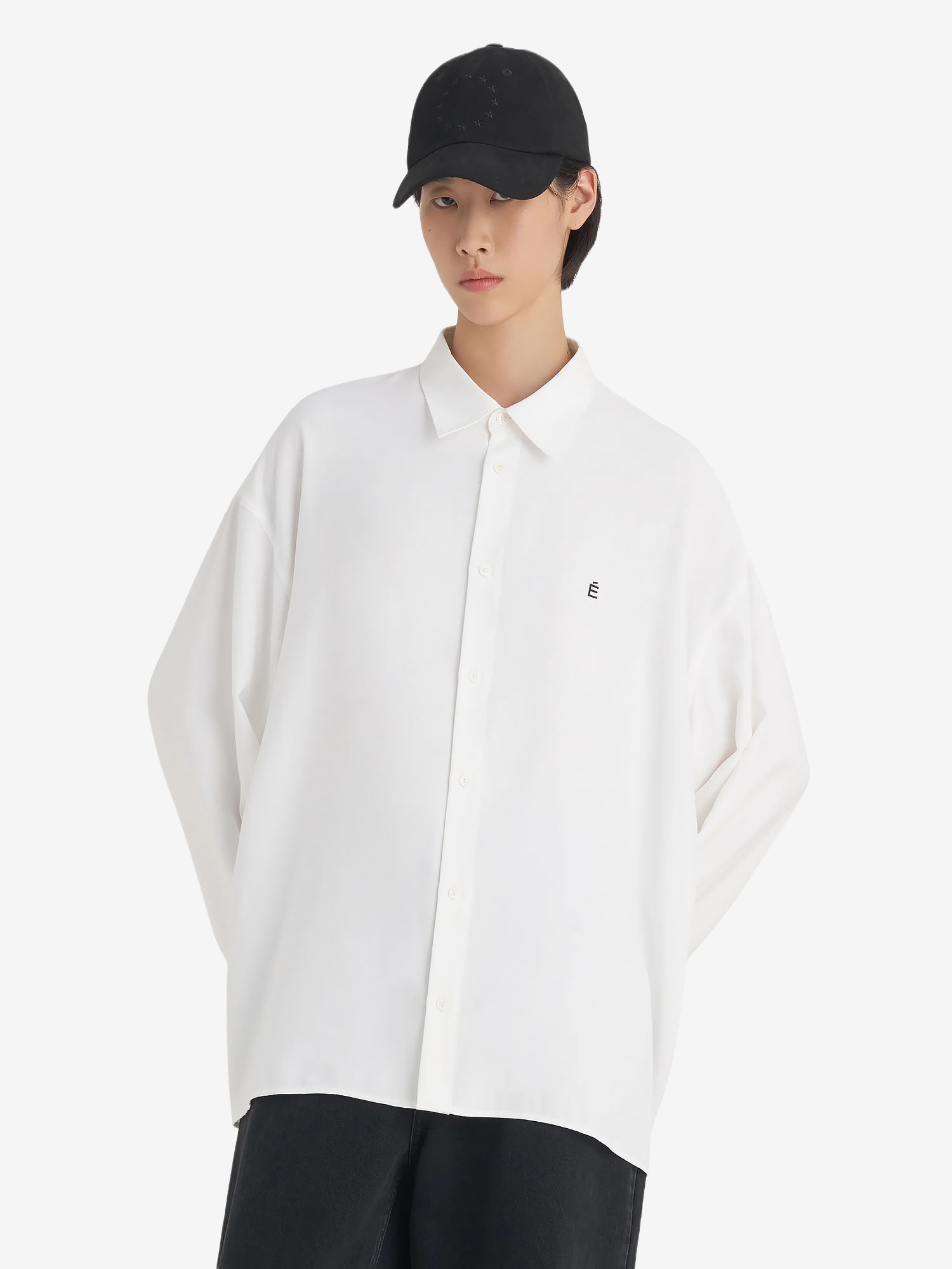 ÉTUDES STUDIO — Рубашка Oversized Shirt E White