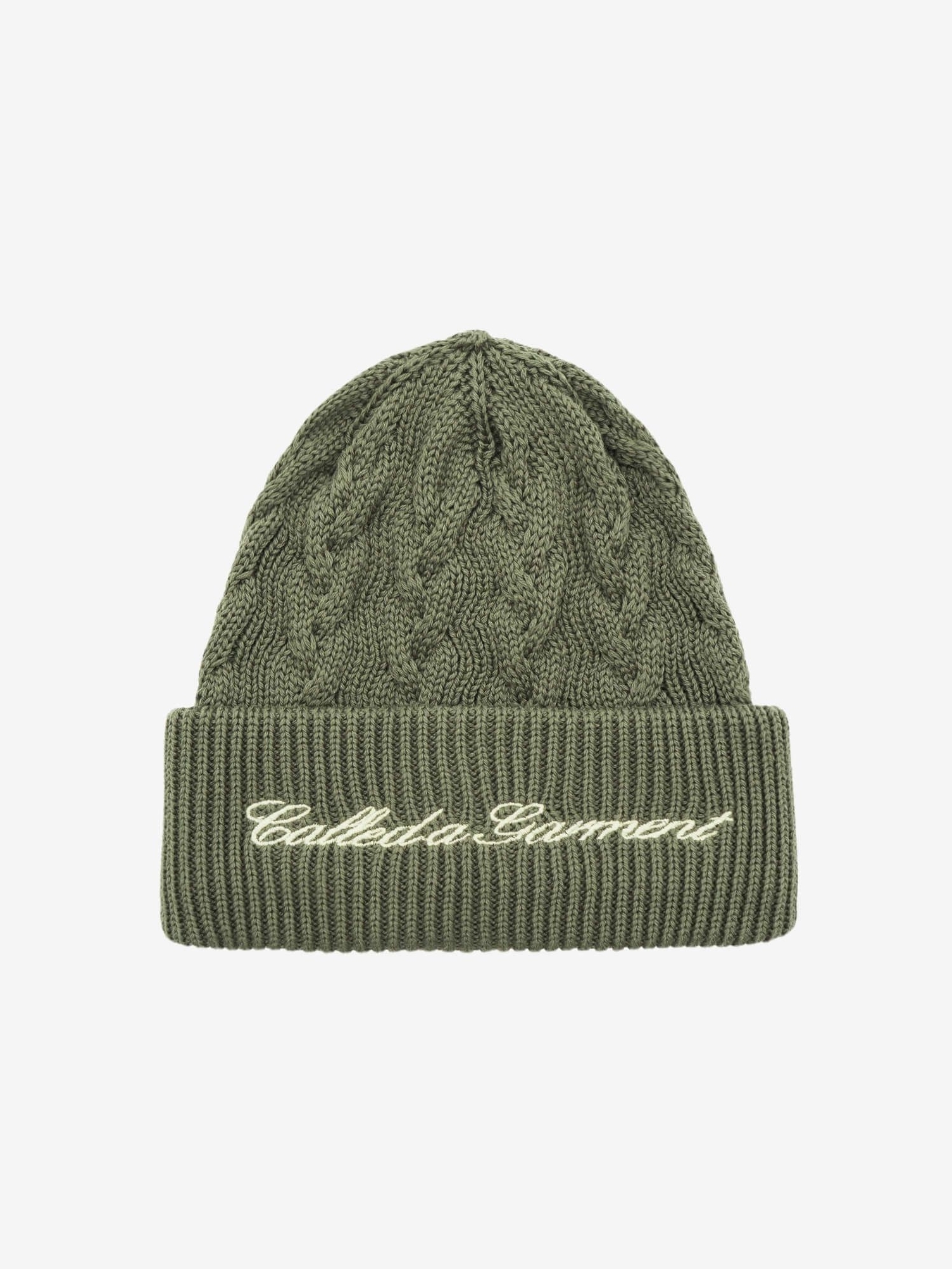 CALLED A GARMENT — Шапка Everyday Beanie Olive os