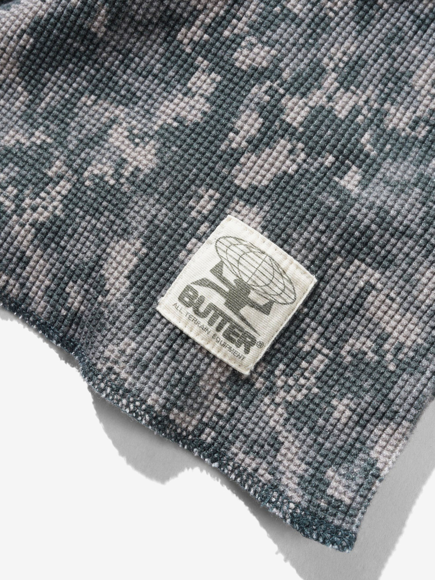 BUTTER GOODS — Лонгслив Waffle L/S Top Digital Camo