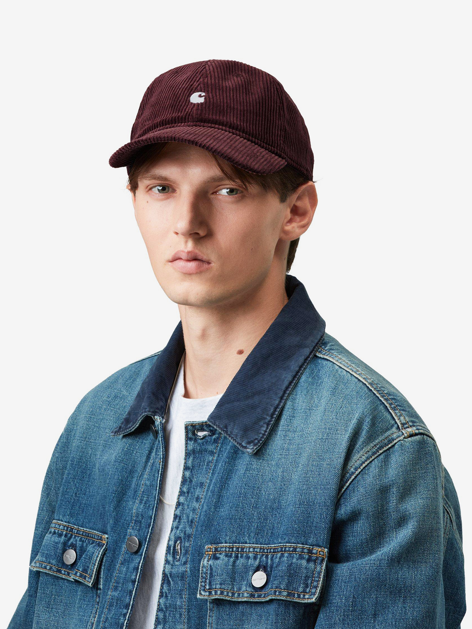CARHARTT WIP — Кепка Harlem Amarone/White