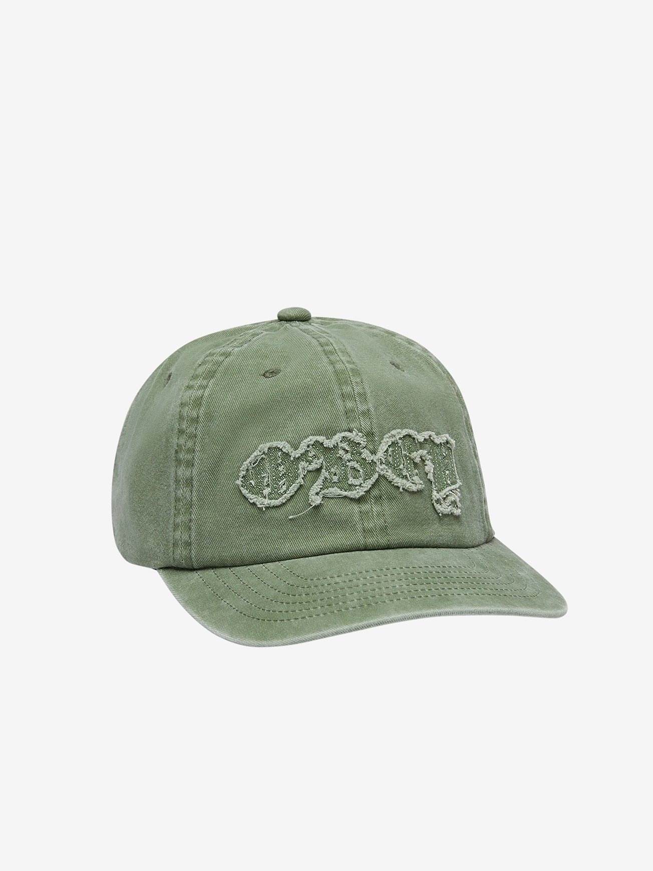 OBEY — Кепка Pigment Obey Static 6 Panel Velcro Back Pigment Olive