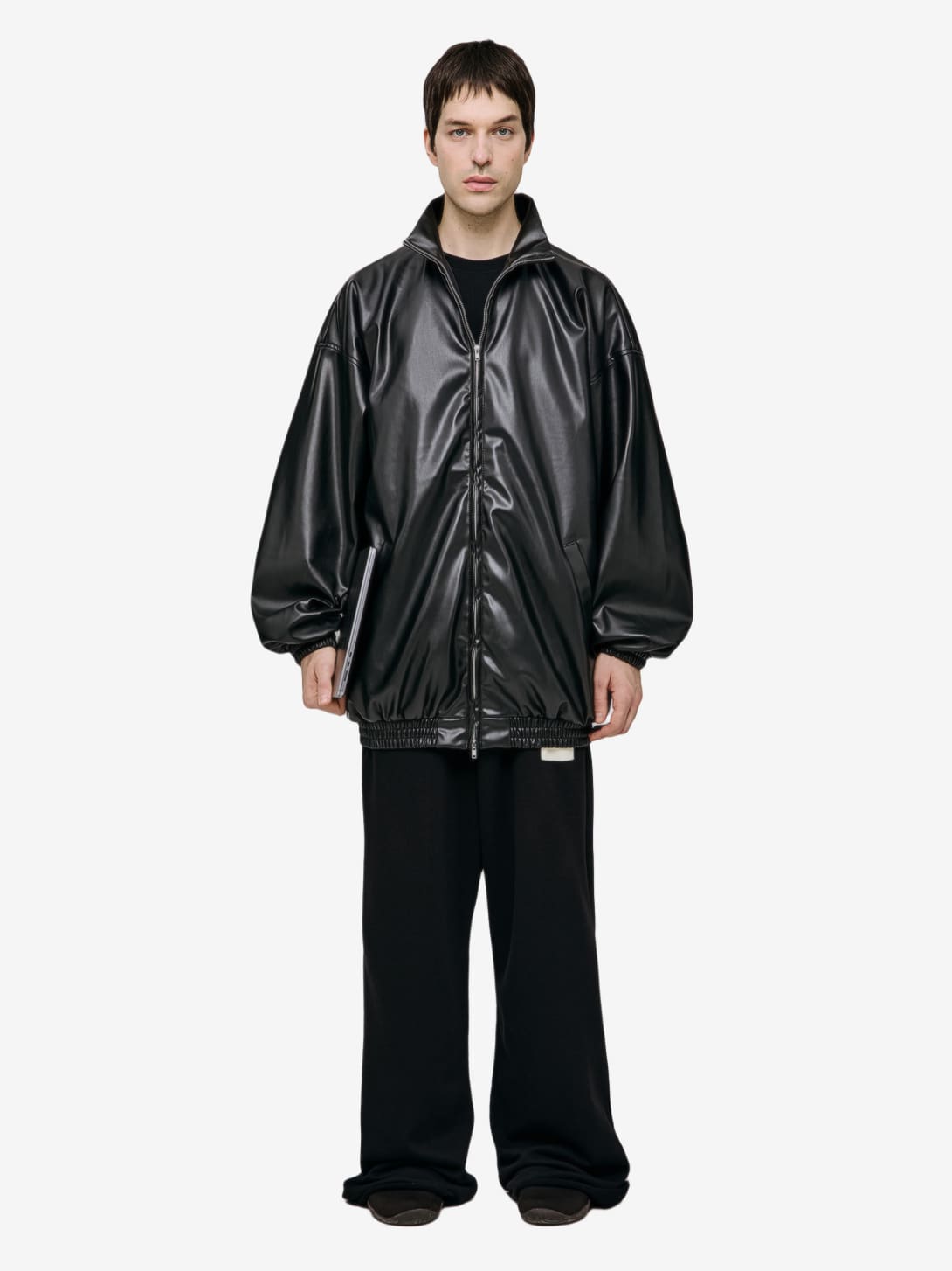ZNY — Куртка Leather AW24 Black