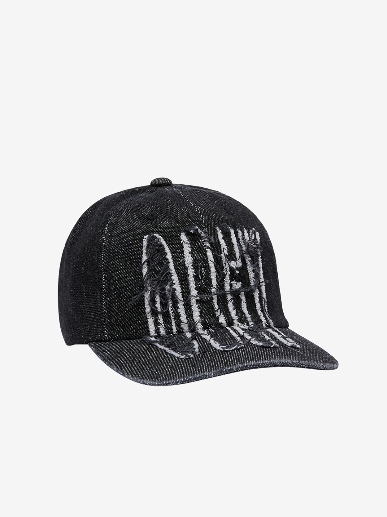 OBEY — Кепка Supernova 6 Panel Denim Velcro Back Faded Black
