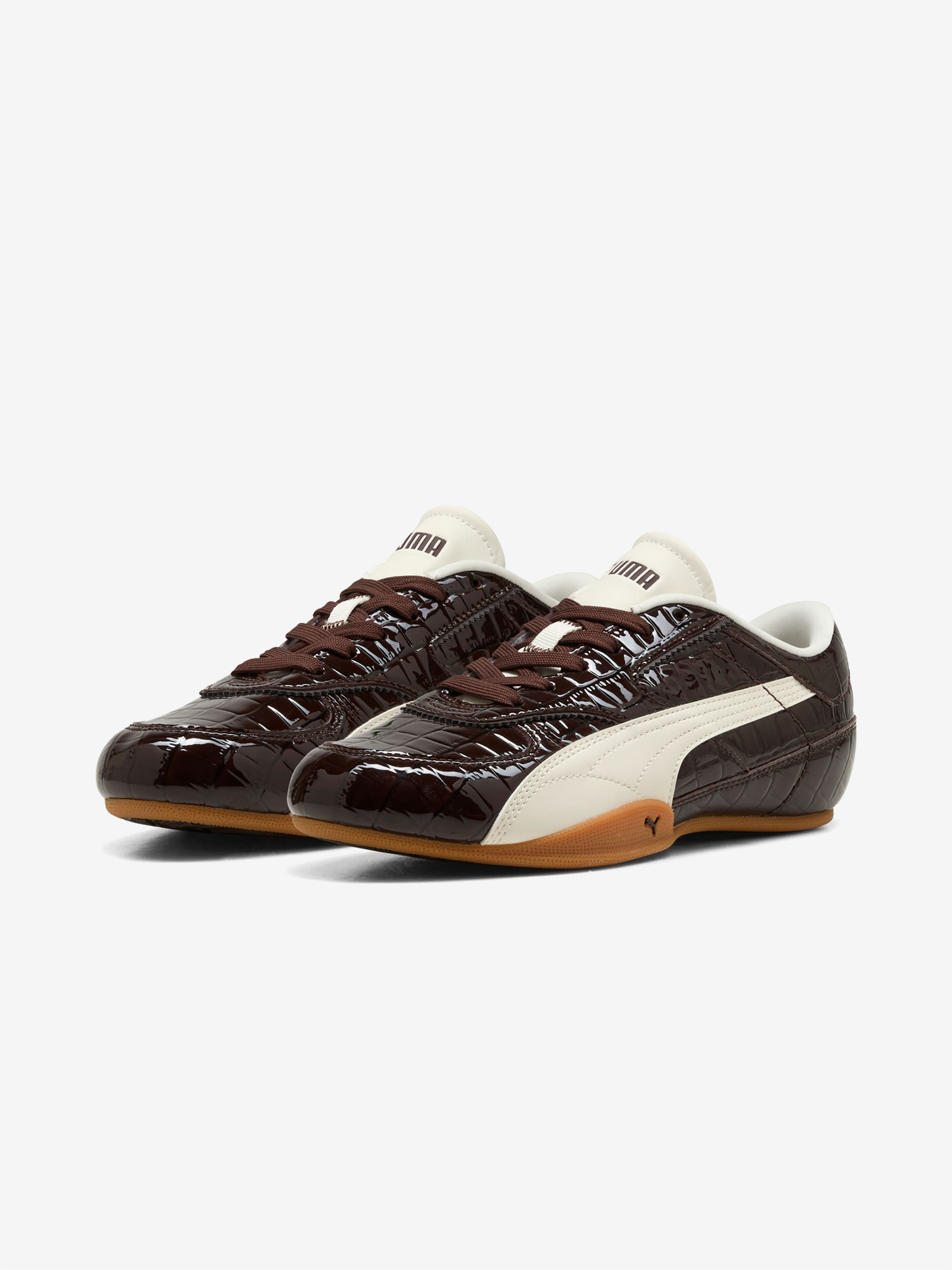 PUMA — Кроссовки Bella Mina Croc Brown/Cream White