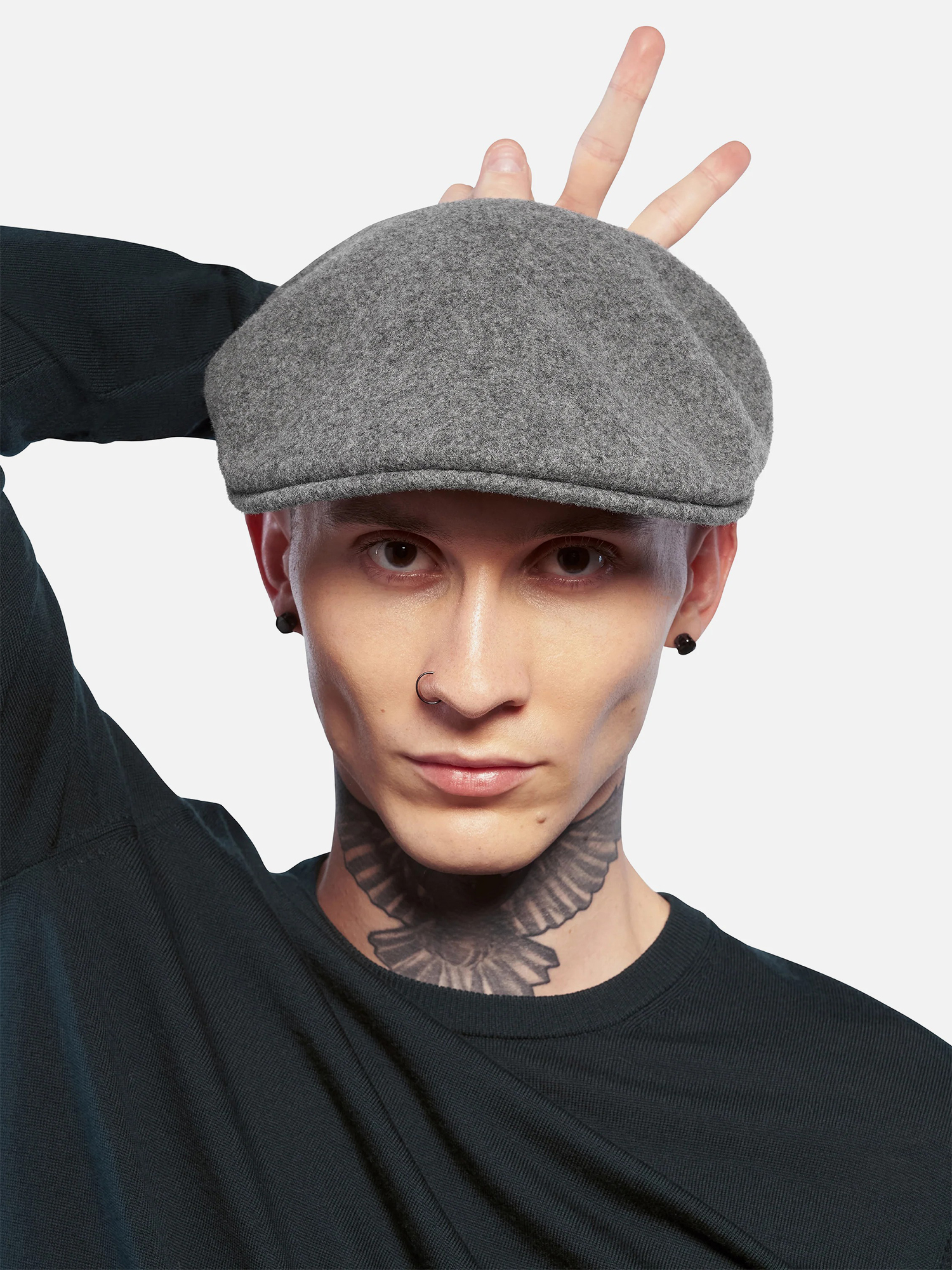 KANGOL — Кепка 504 (0258BC) Grounding Grey