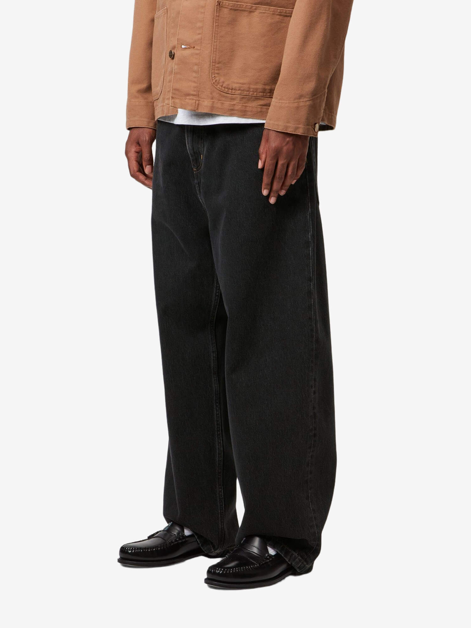 CARHARTT WIP — Джинсы Brandon Black (Stone Washed)