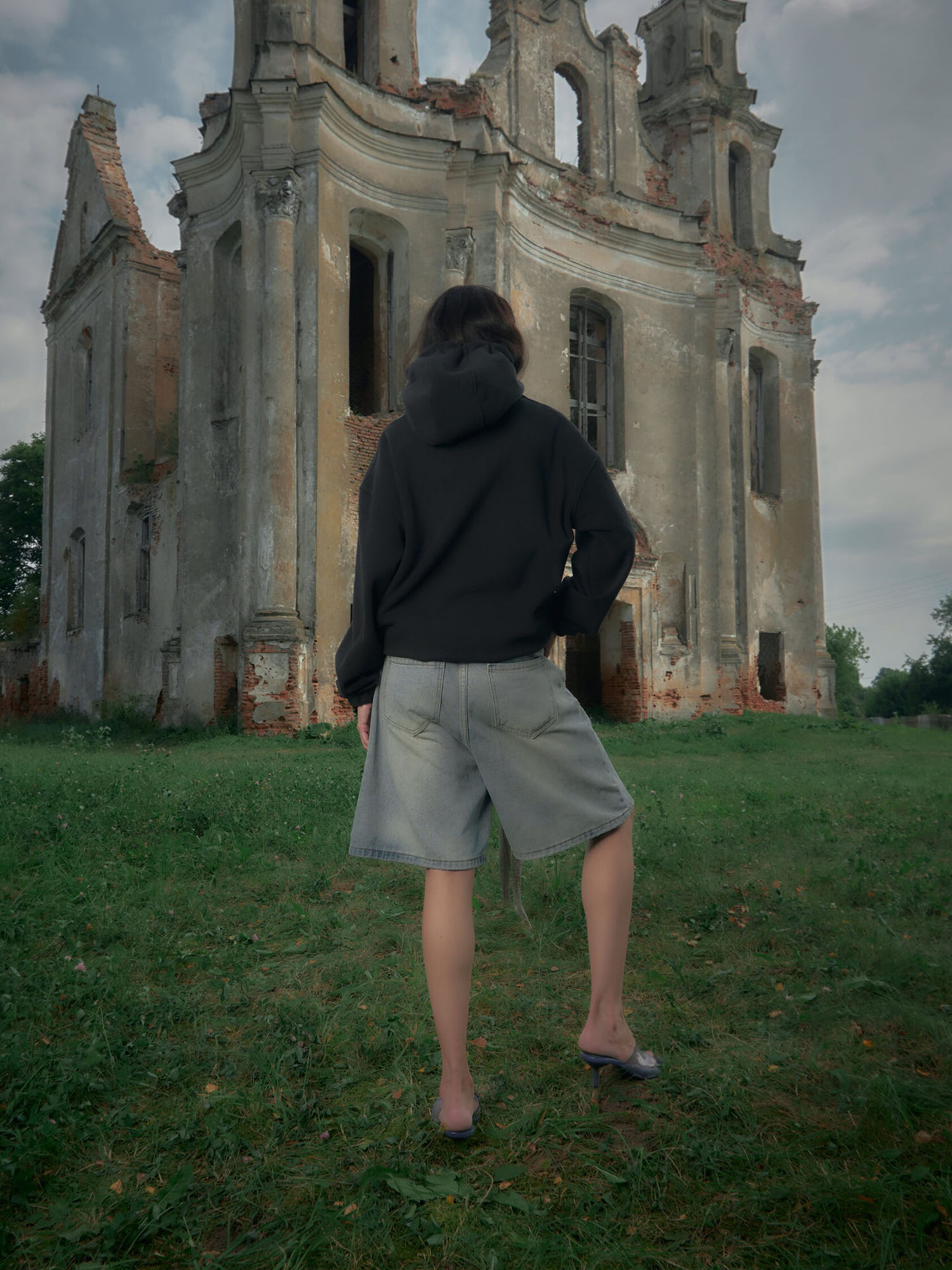 CALLED A GARMENT — Худи Classic CG Hoodie Черный
