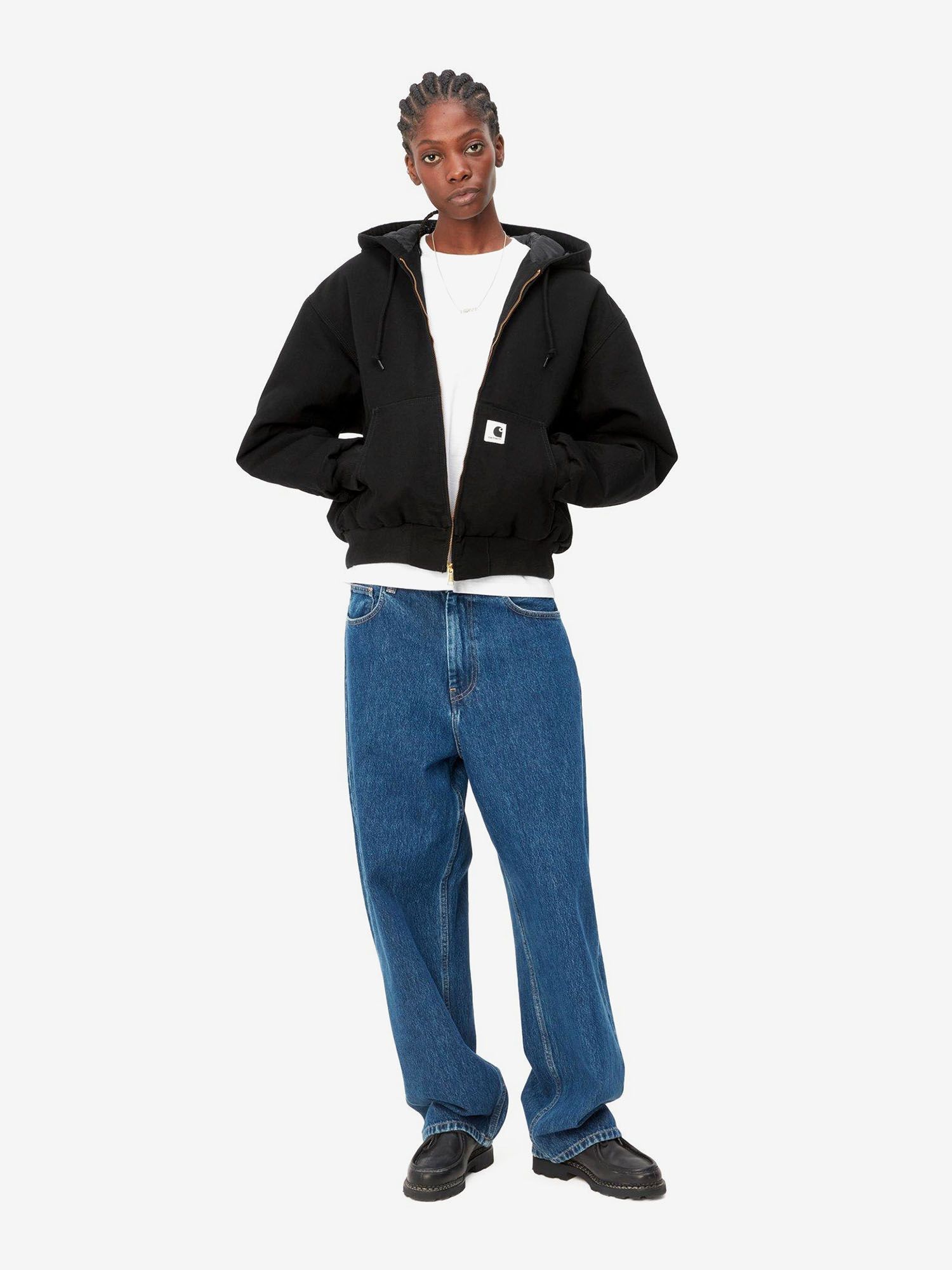 CARHARTT WIP — Куртка W OG Active Jacket Black (Rinsed)