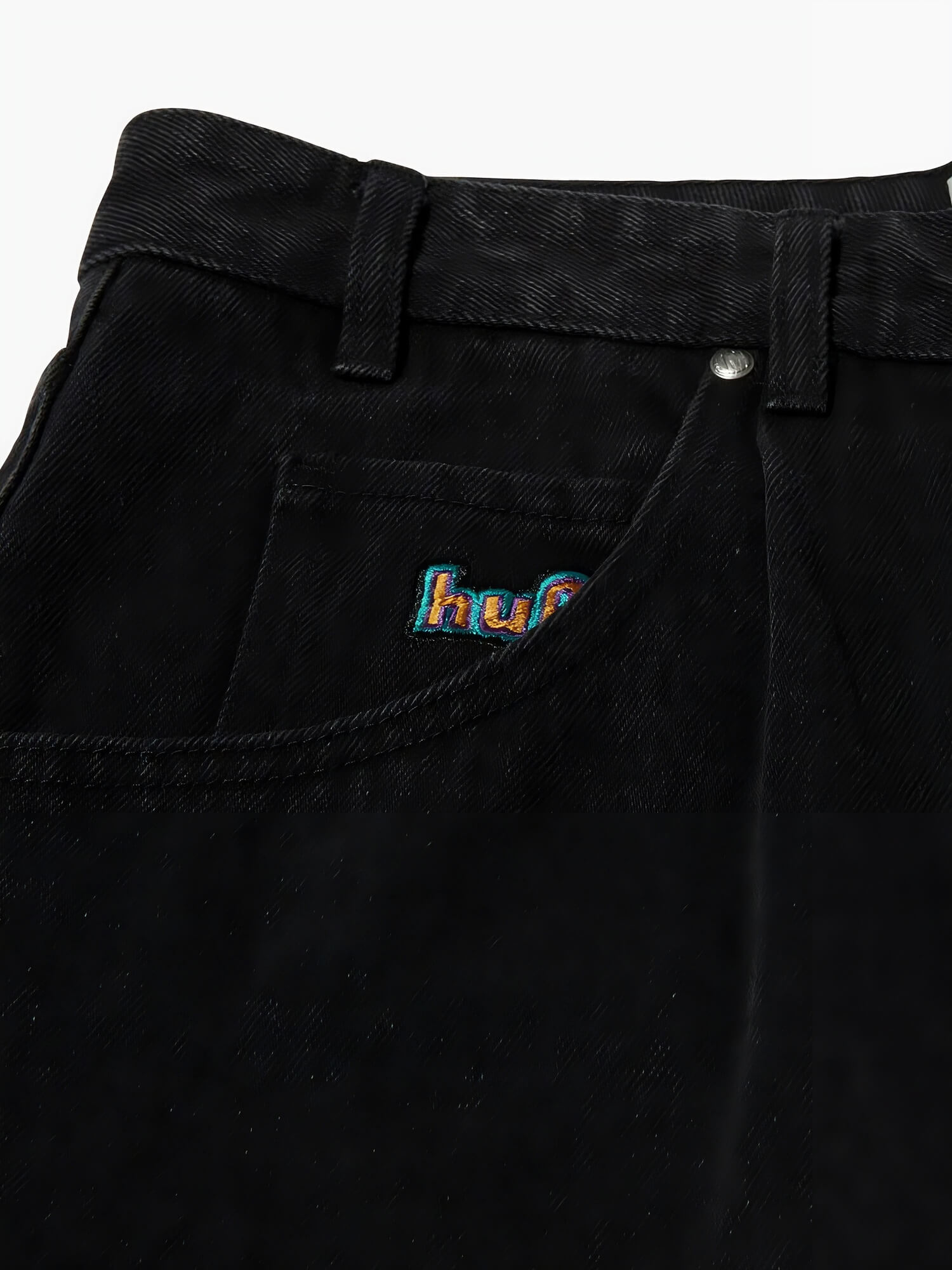 HUF — Шорты Cromer Short Washed Black