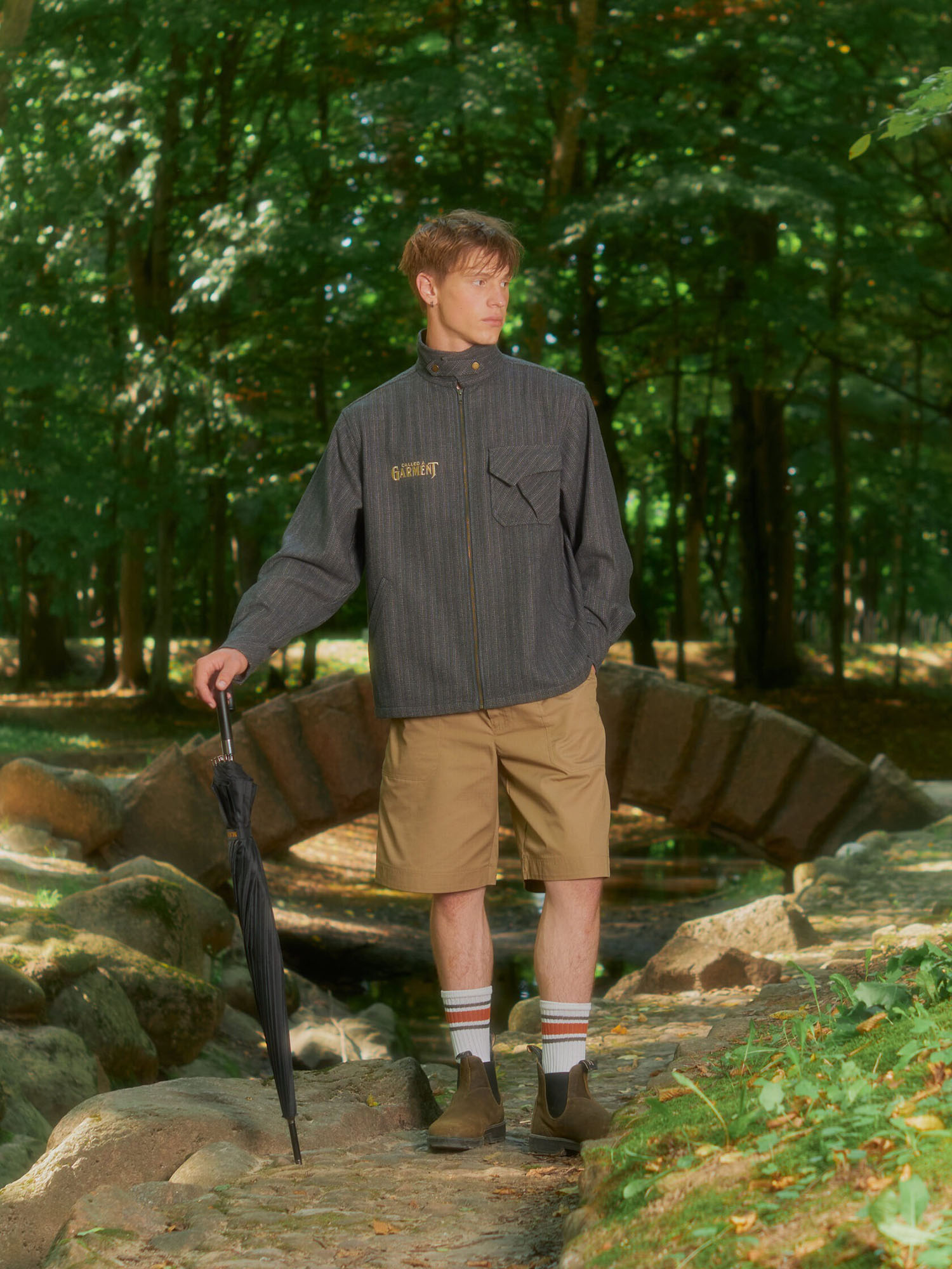 CALLED A GARMENT — Куртка Gilbert's Jacket Графитовый
