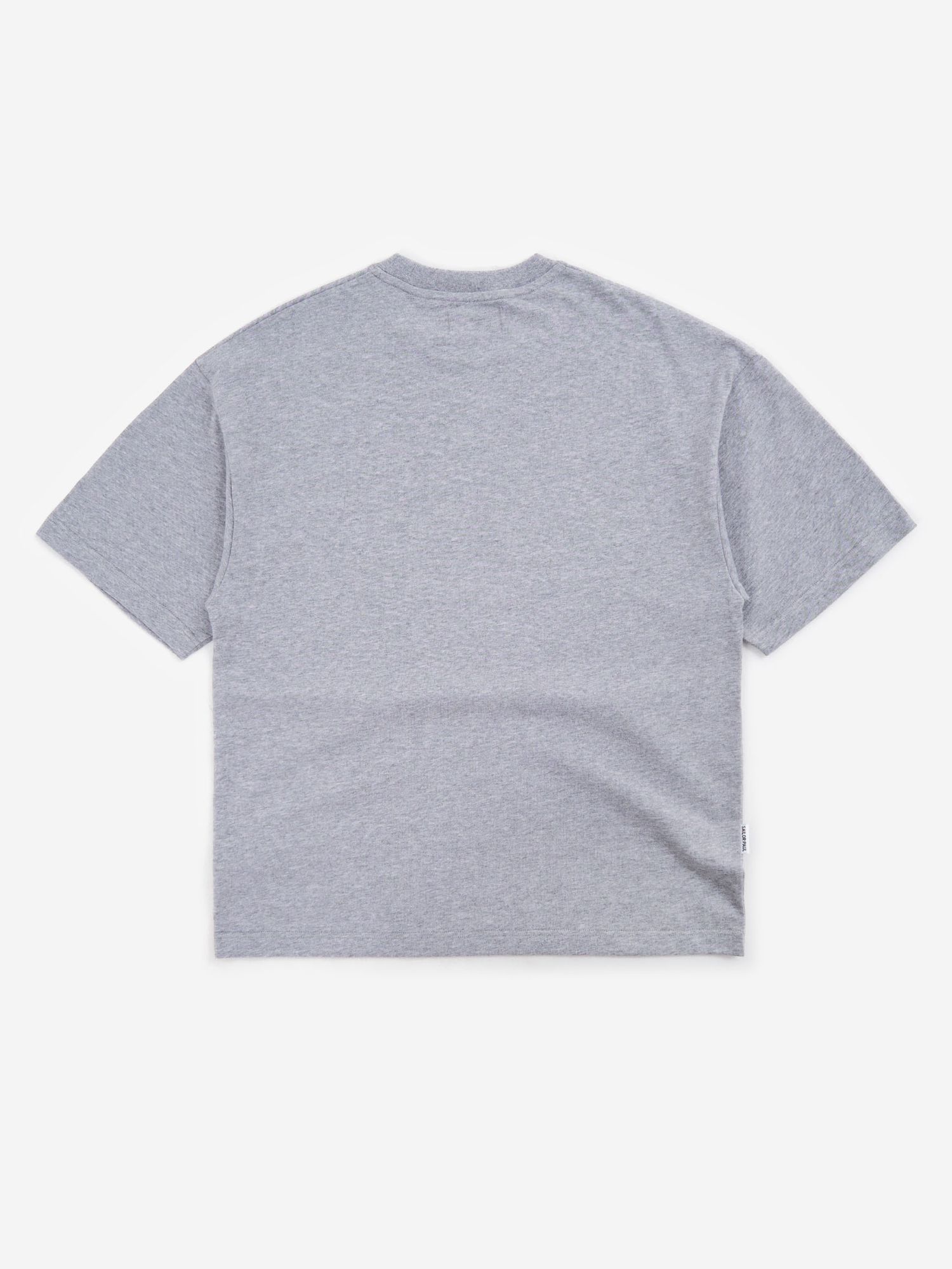 SAILOR PAUL — Футболка Hand Mark Tee Серый Меланж