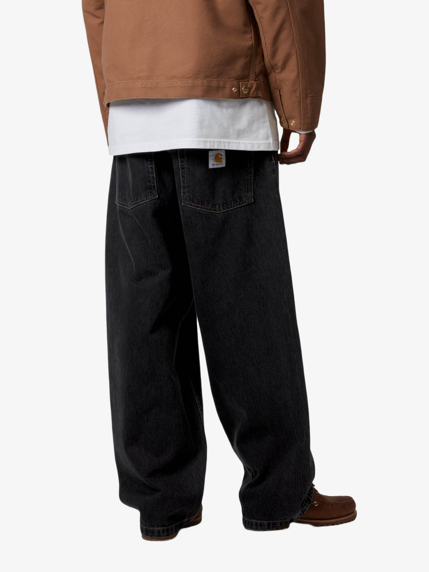 CARHARTT WIP — Джинсы Brandon Black (Stone Washed)