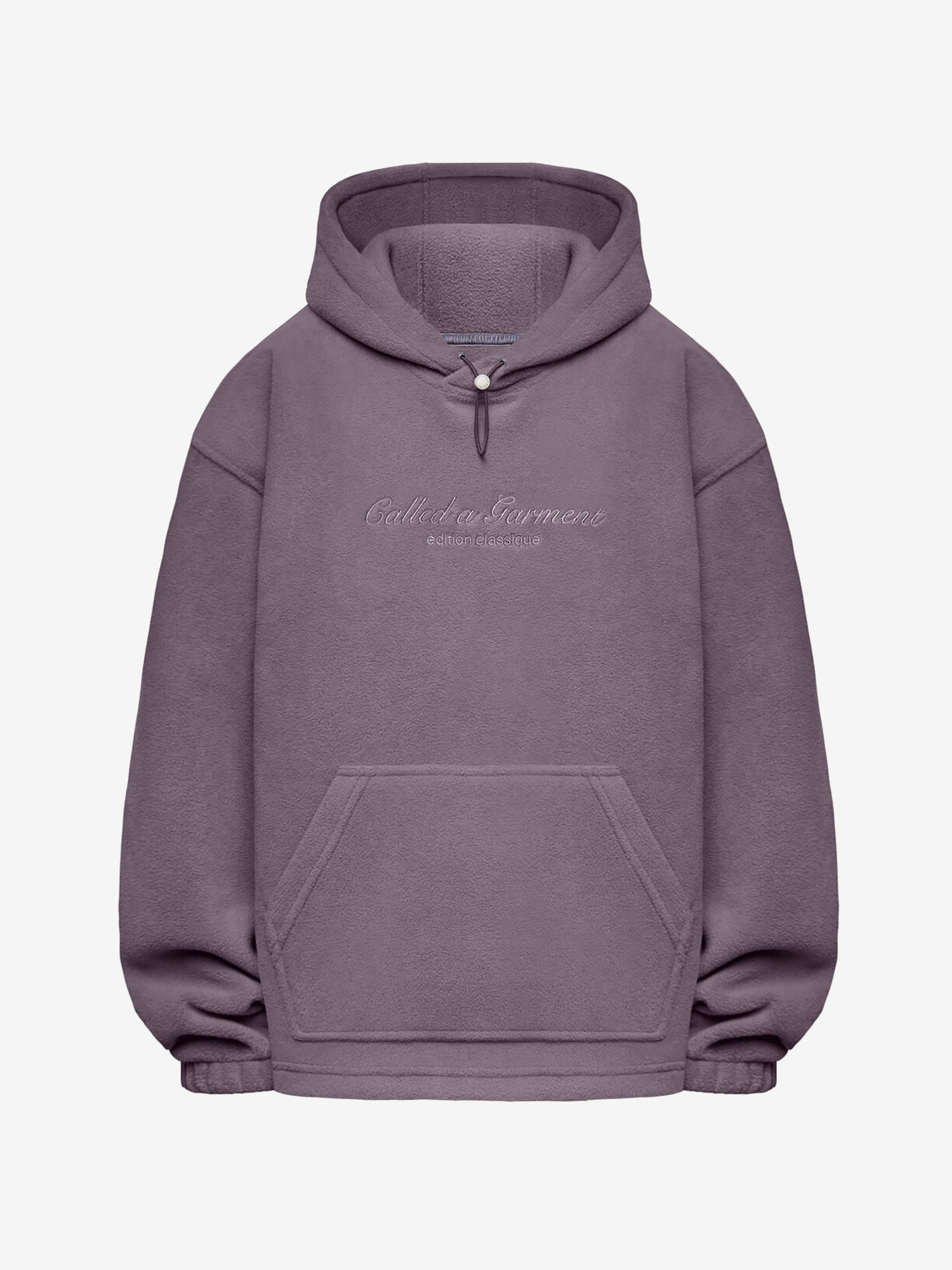 CALLED A GARMENT — Худи Classic CG Hoodie Серо-фиолетовый