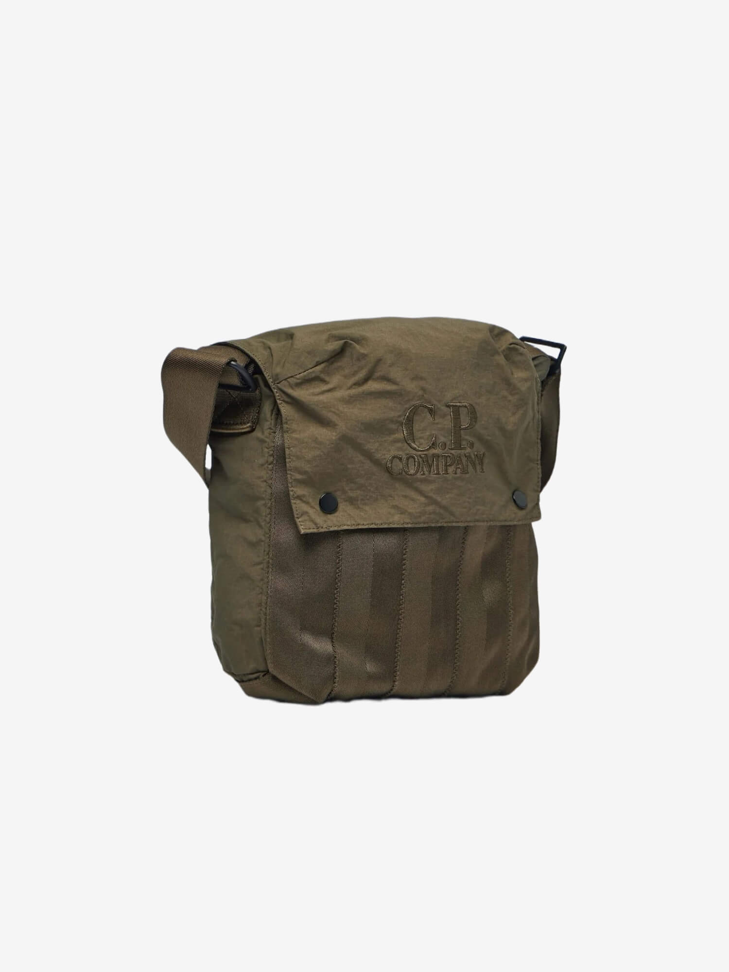 C.P. COMPANY — Сумка Plain Paper Touch Mixed Shoulder Bag Ivy Green