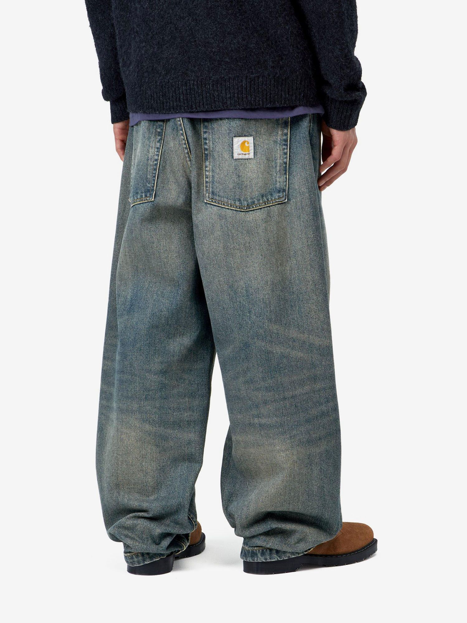 CARHARTT WIP — Джинсы  Brandon Blue (Worn Used Wash)