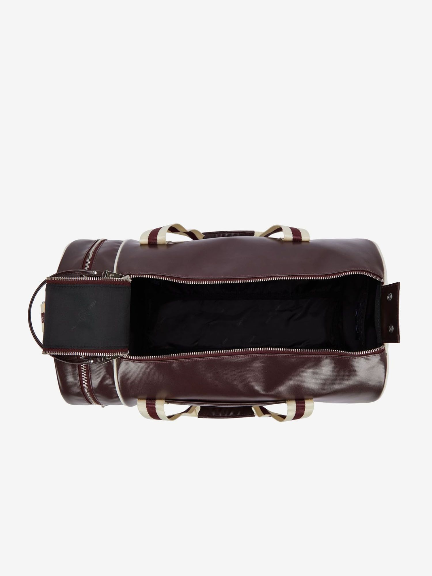 FRED PERRY — Сумка Classic Barrel Bag Oxblood/Ecru