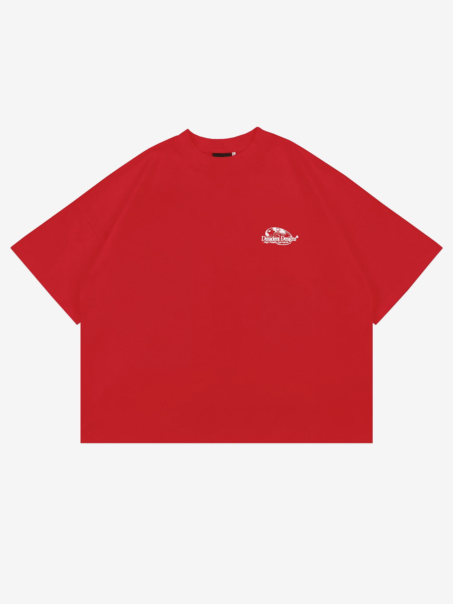 DISSIDENT — Футболка Rhythm Oversized Tee in Red