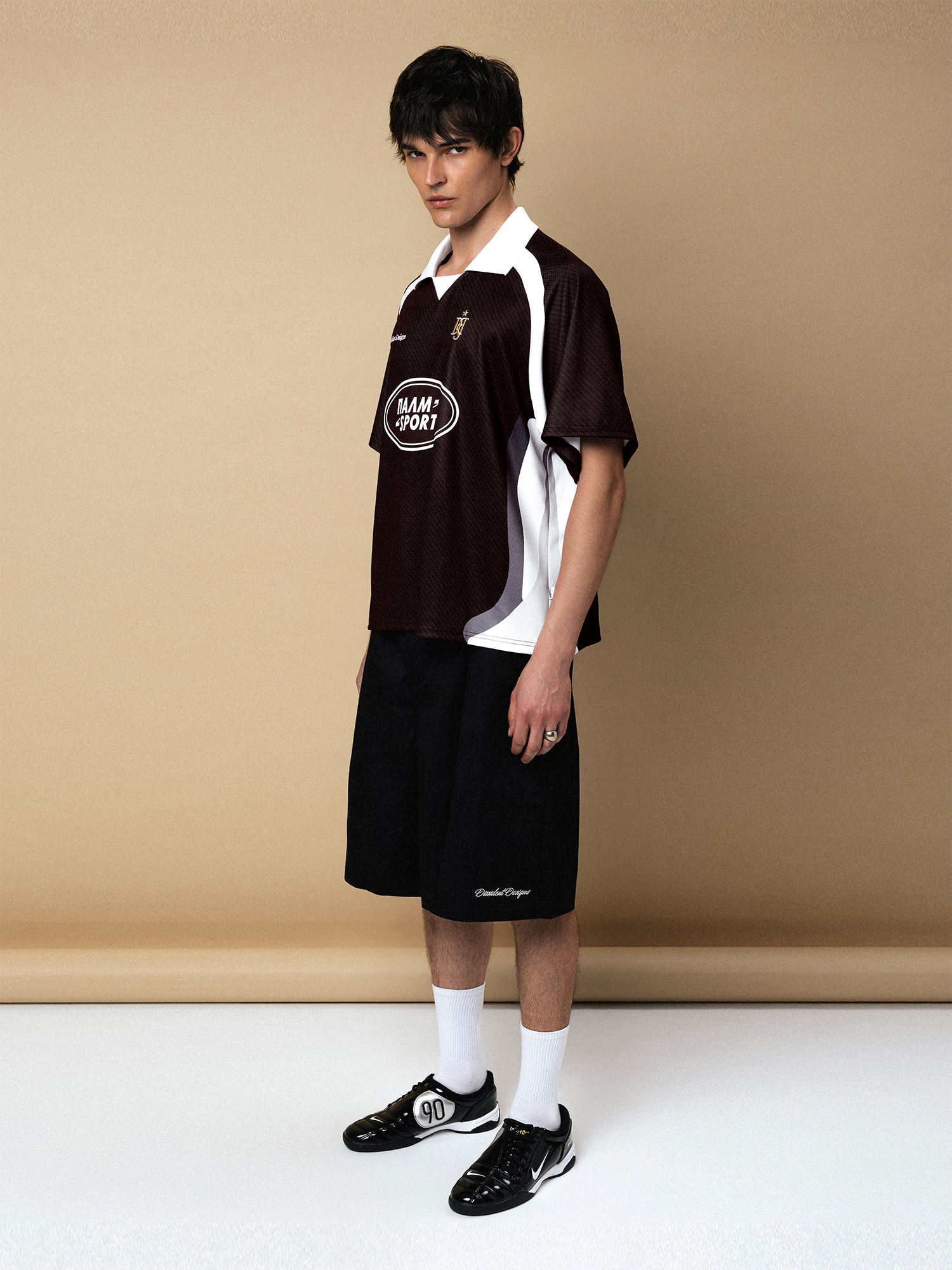 DISSIDENT — Джерси DST Jersey Polo in Ruby