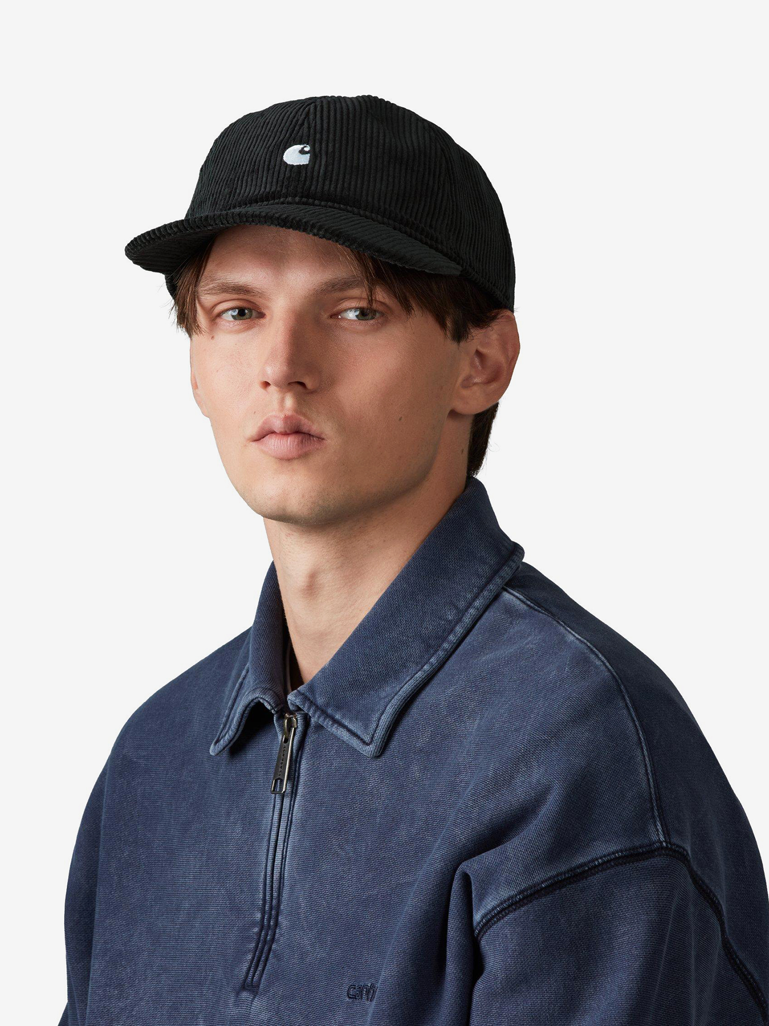 CARHARTT WIP — Кепка Harlem Black/White