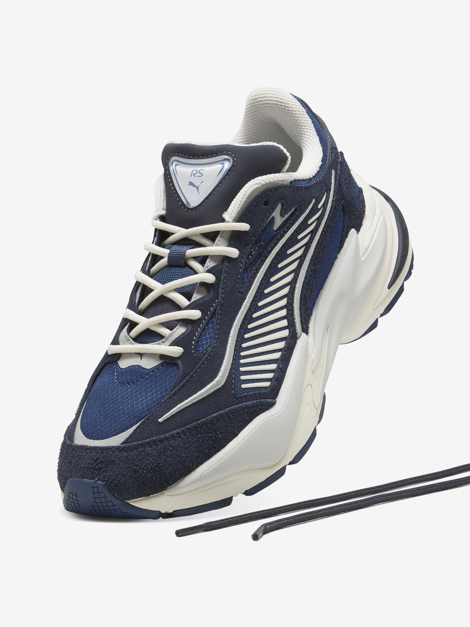 PUMA — Кроссовки RS Surge Hairy Suede Grey/White