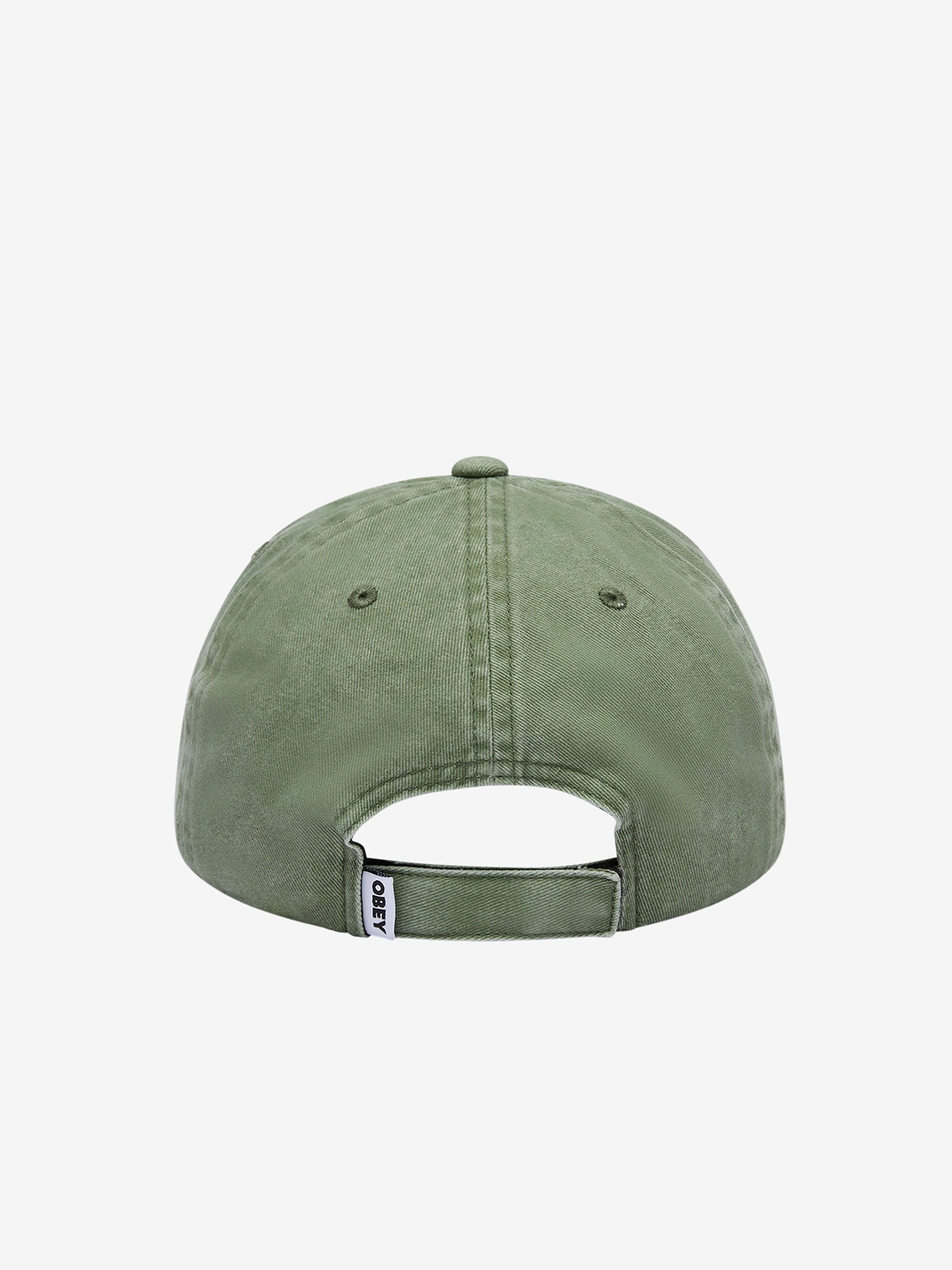 OBEY — Кепка Pigment Obey Static 6 Panel Velcro Back Pigment Olive