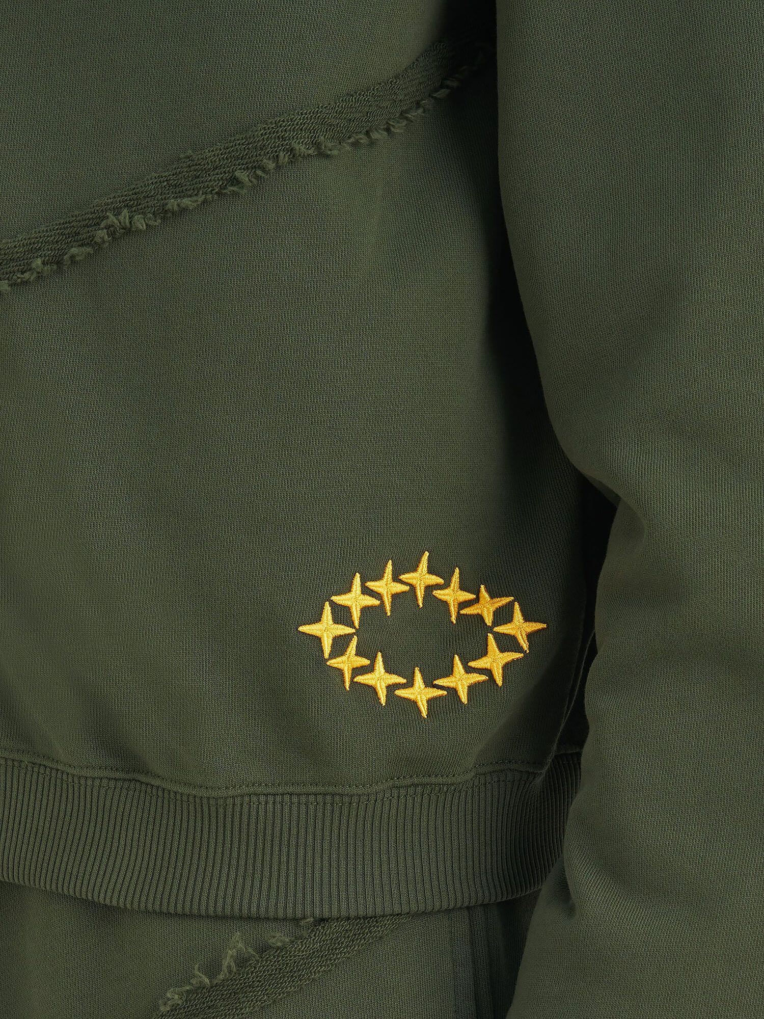 ÉTUDES STUDIO — Худи ZIP Slim Zip Hoodie Dark Green