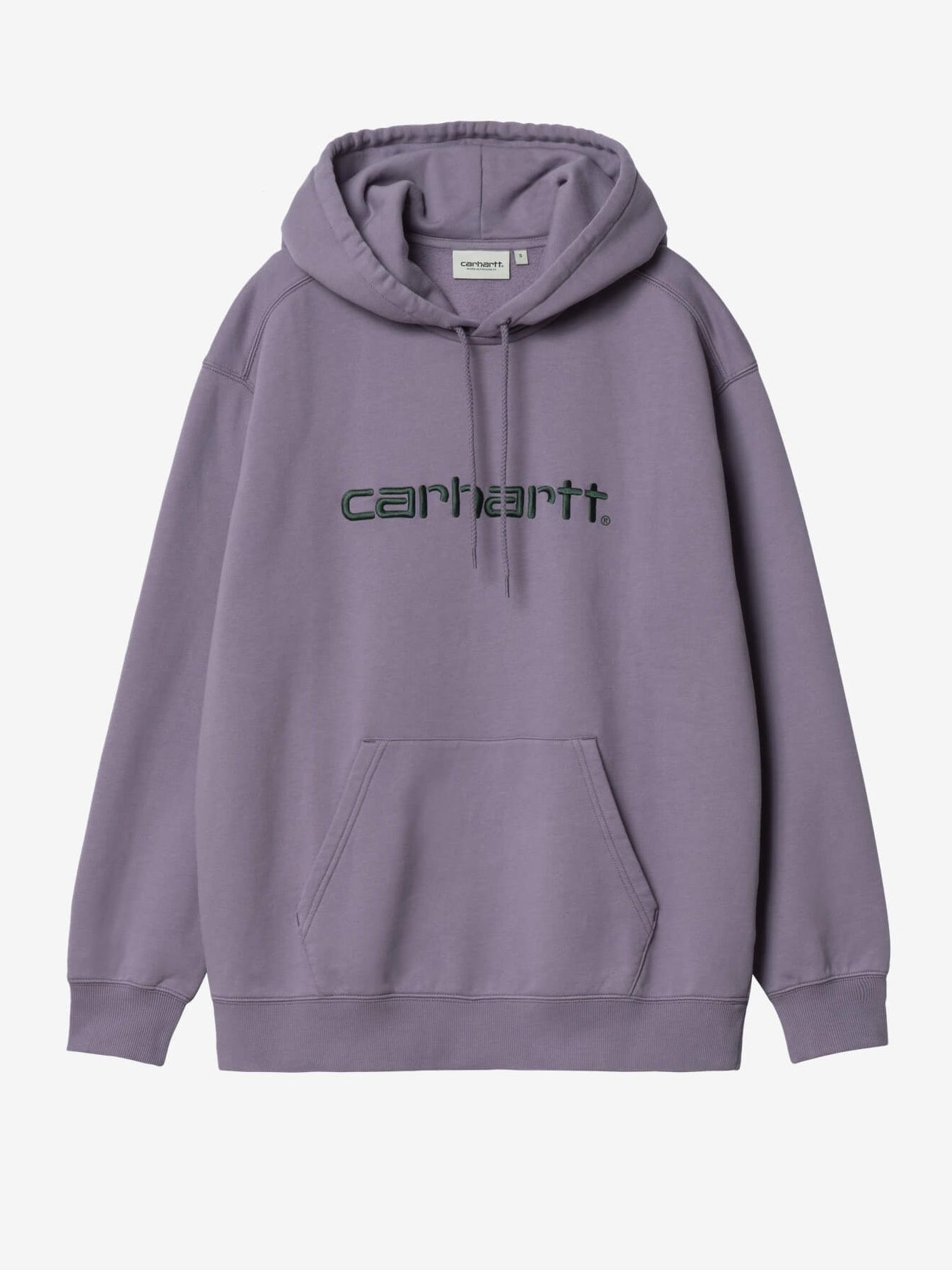 CARHARTT WIP — Худи Hooded Carhartt Glossy Purple/Discovery Green