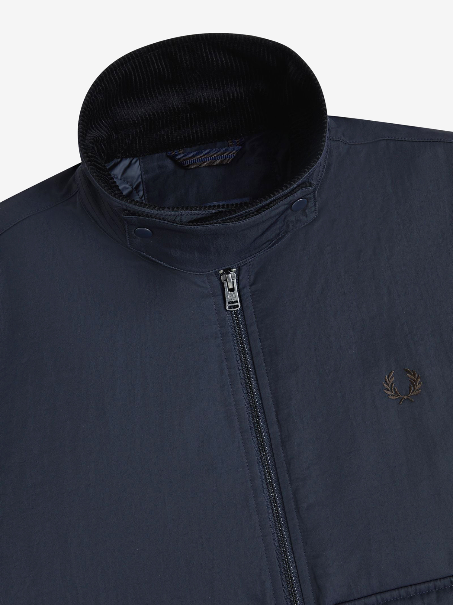 FRED PERRY — Куртка Nylon Caban Jacket Navy