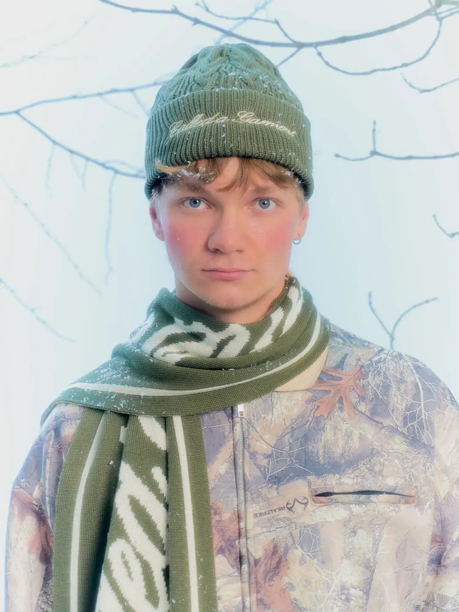 CALLED A GARMENT — Шапка Everyday Beanie Olive os
