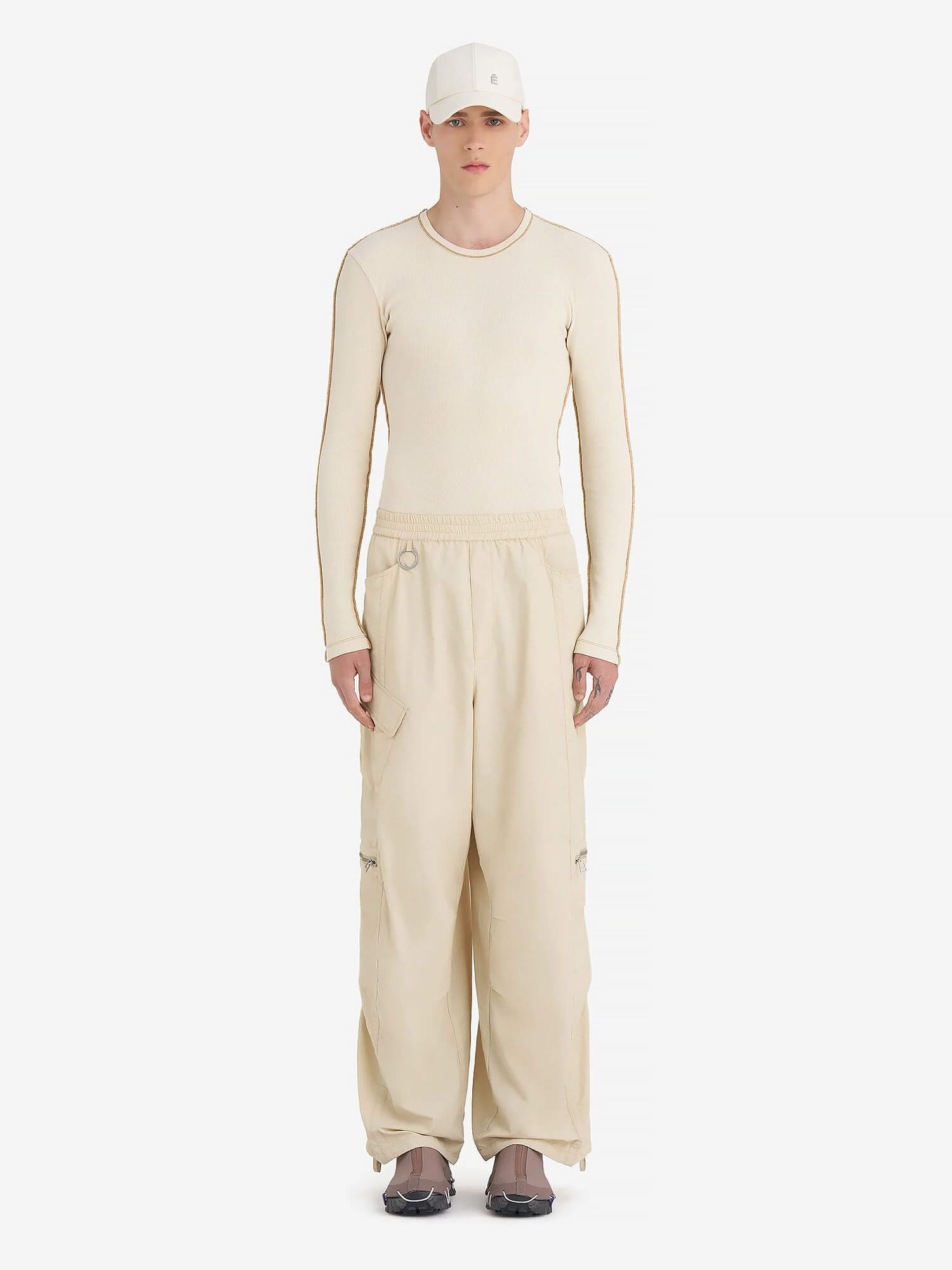 ÉTUDES STUDIO — Штаны Cargo Pants Cream